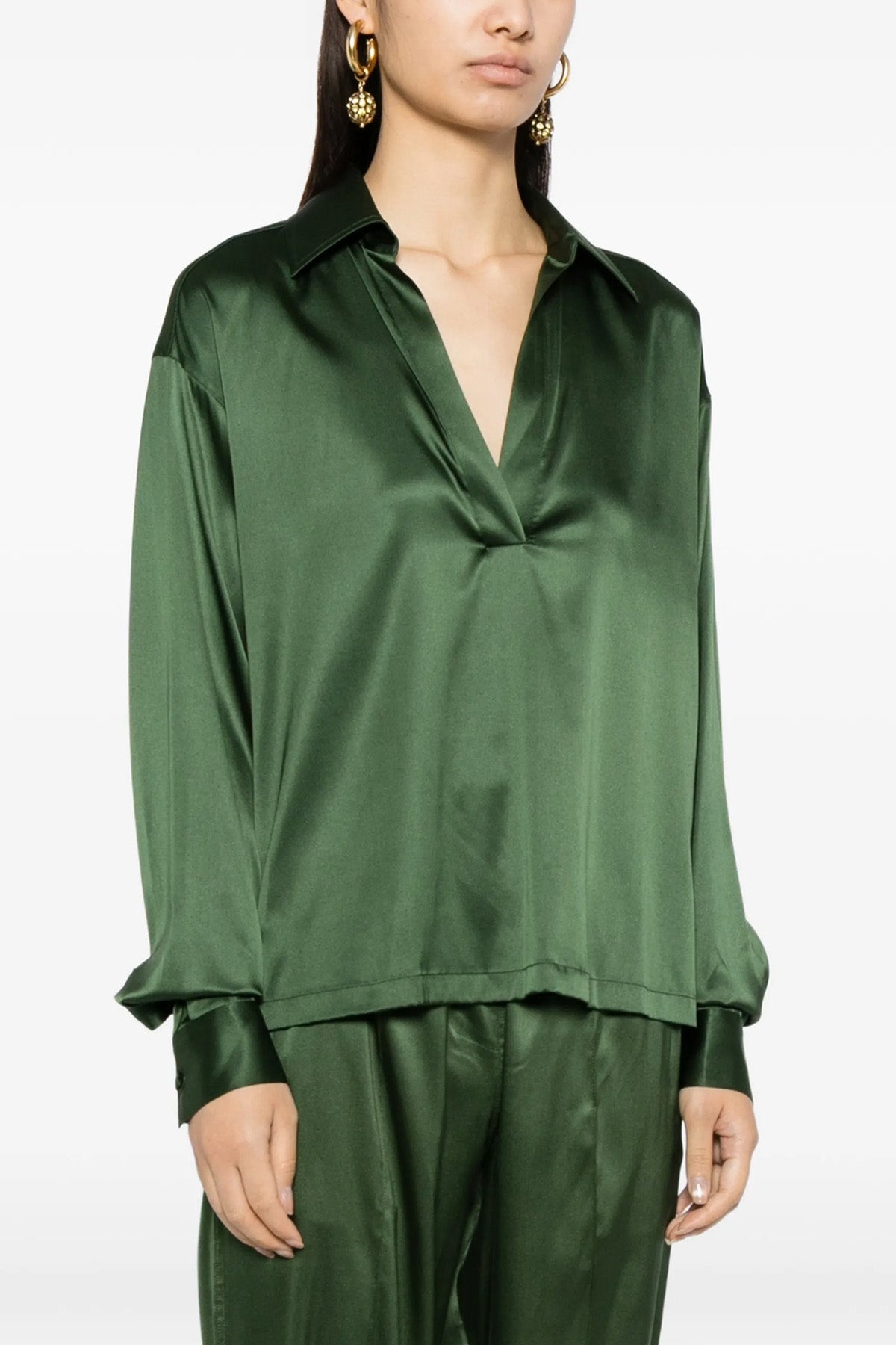 tom ford Silk polo shirt