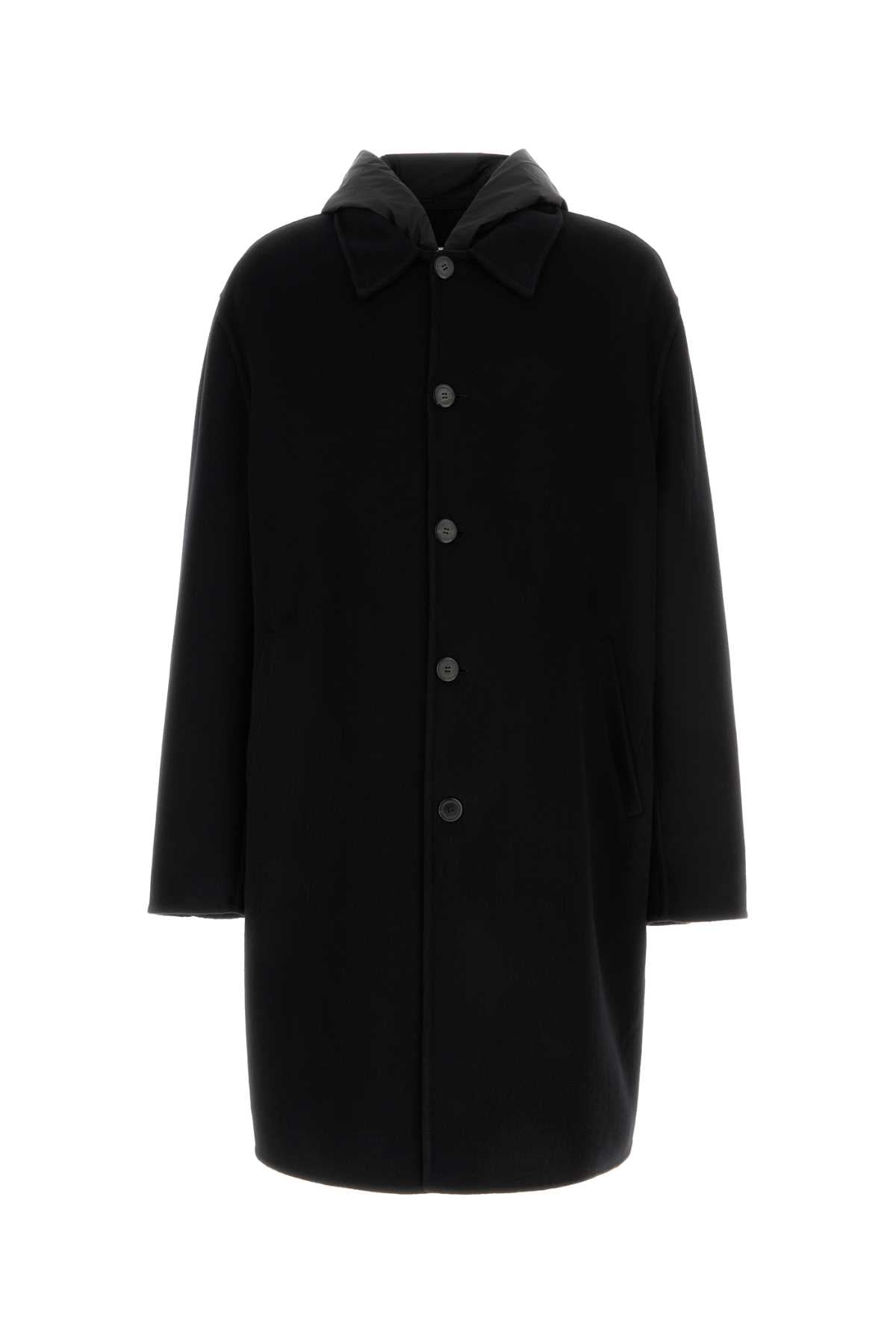 PRADA SOPRABITI For Men Exterior: 100% Cashmere Lining: 65% Silk 35% Nylon