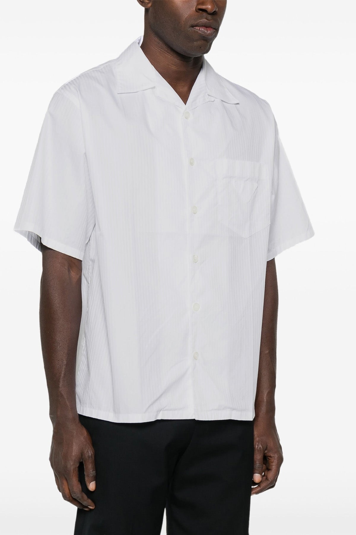 PRADA Striped shirt For Men 100% cotton