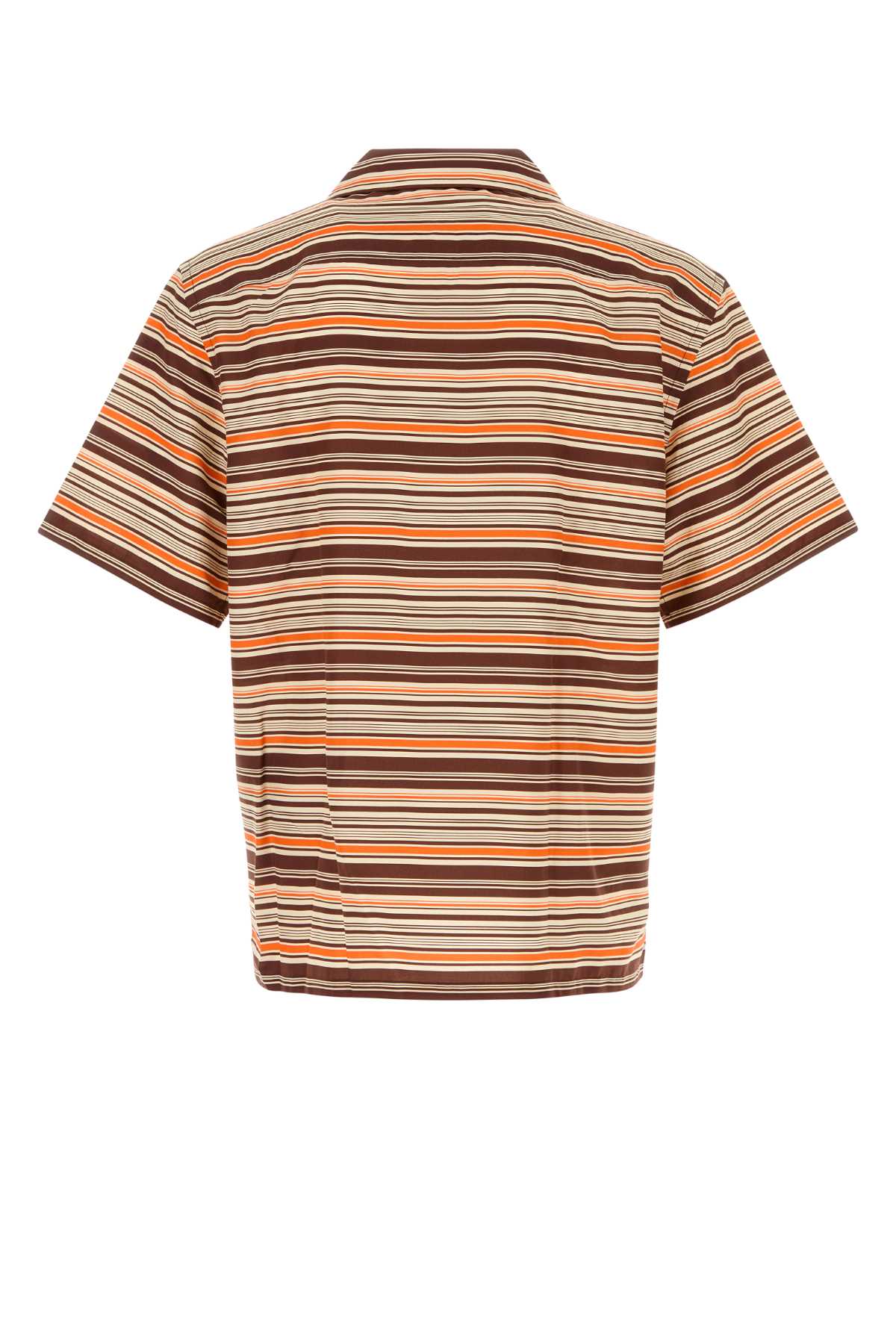 PRADA CAMICIE STAMPATE For Men 58%CO42%SE-100%TROCHUSNILOTICUS