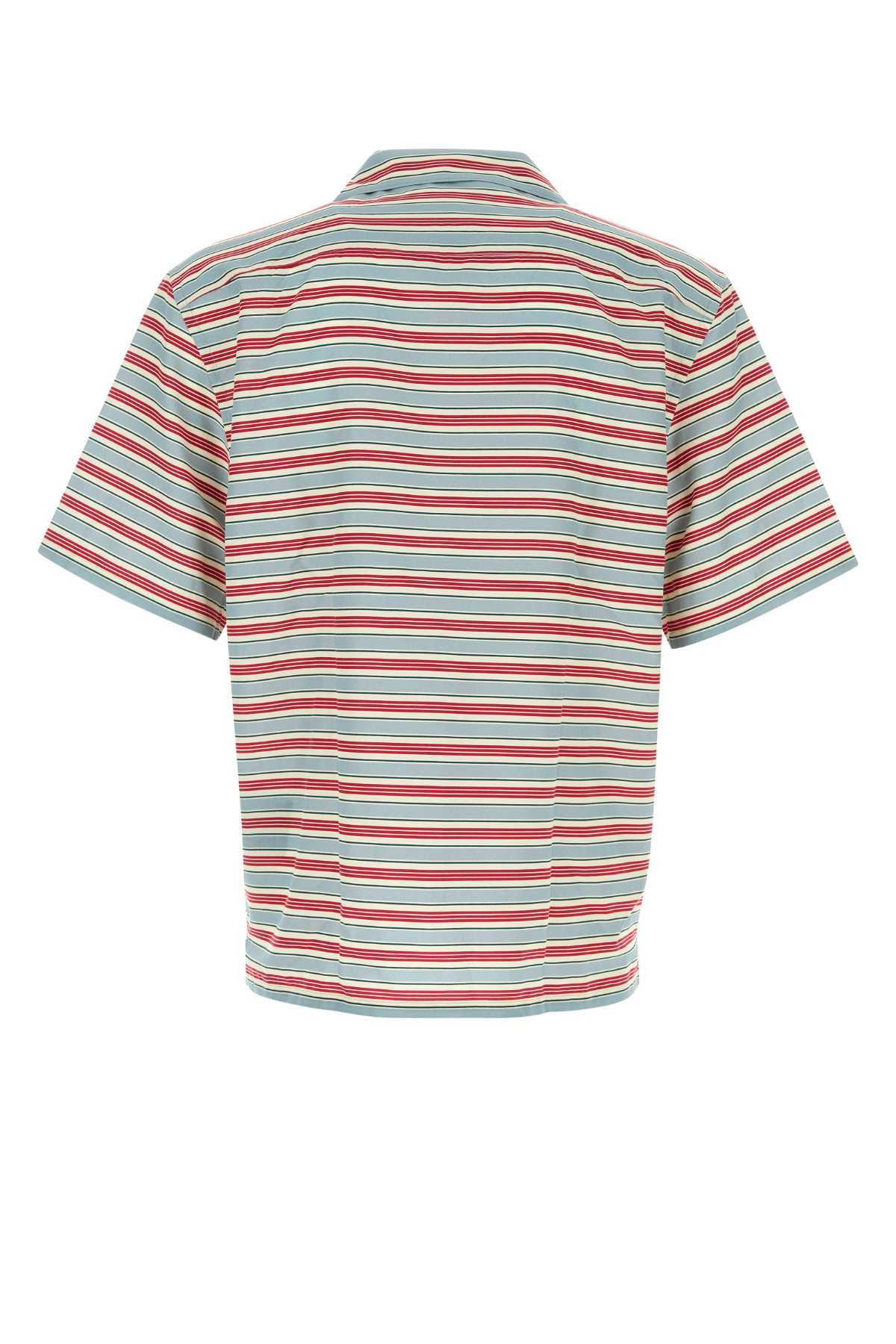 PRADA CAMICIE STAMPATE For Men 58%CO42%SE-100%TROCHUSNILOTICUS