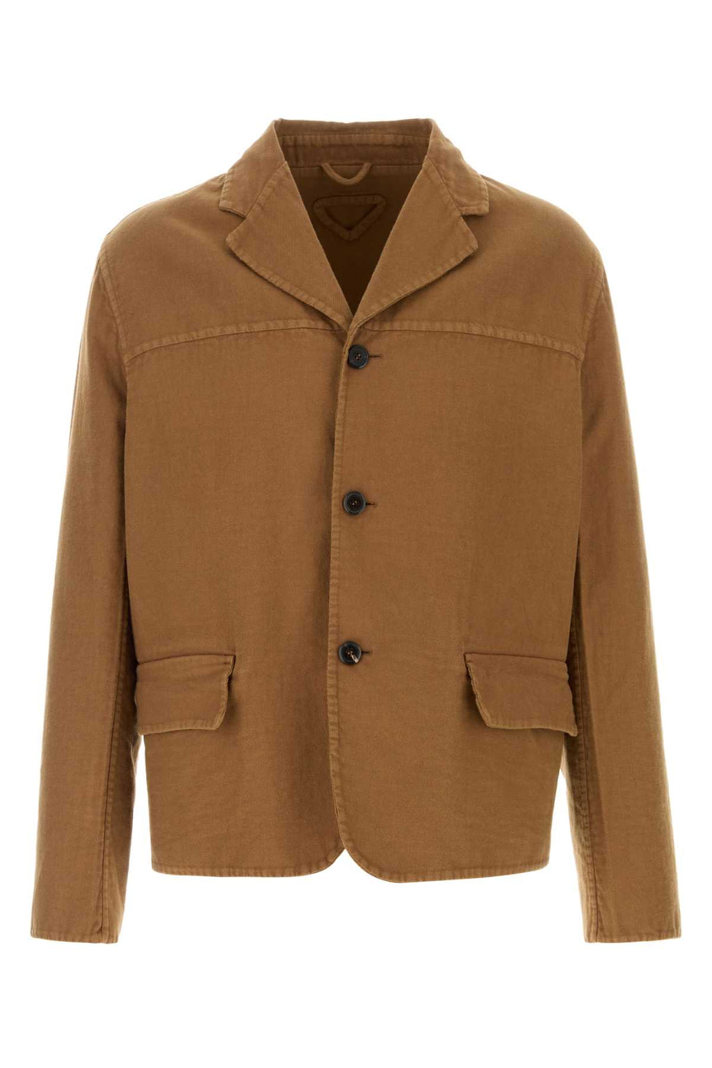 PRADA GIACCA MONOPETTO IN COTONE For Men Exterior: 100% Cotton