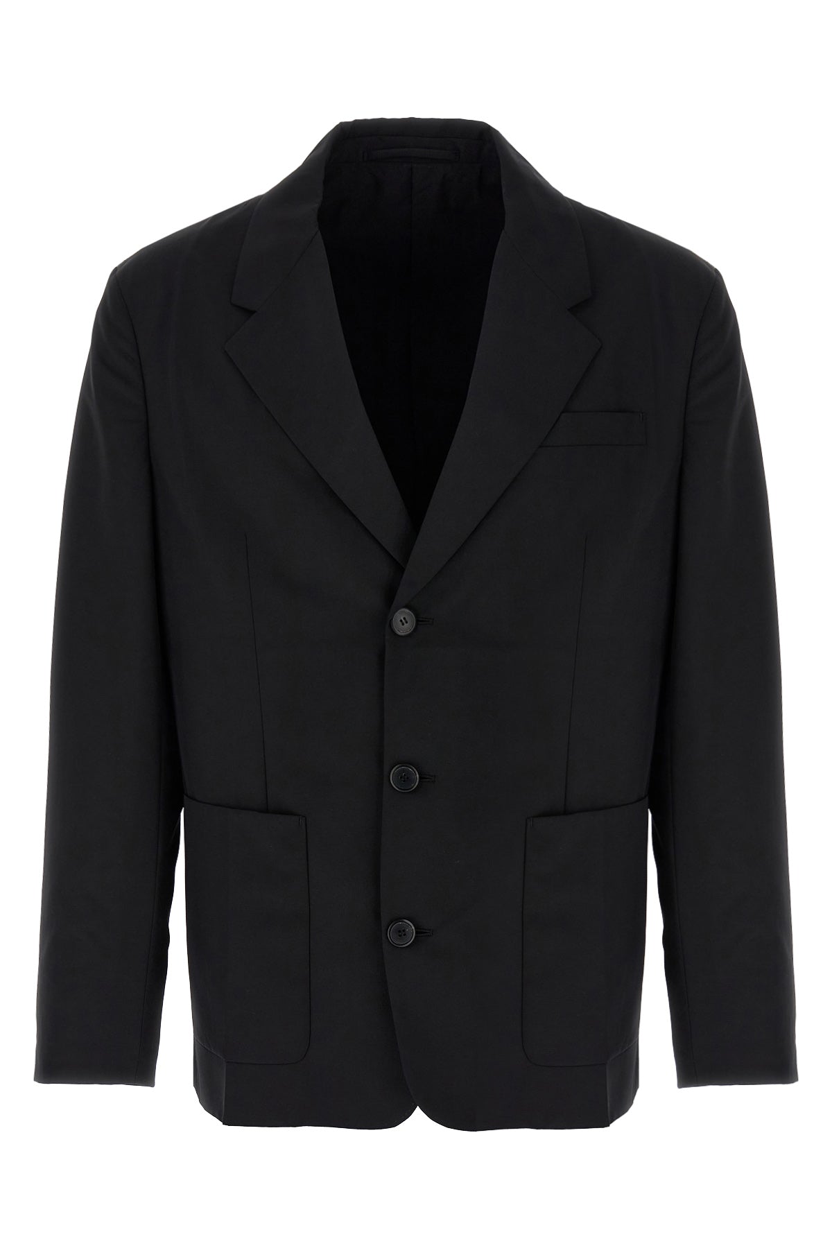 PRADA Single-breasted blazer For Men 64% virgin wool, 36% polyamide