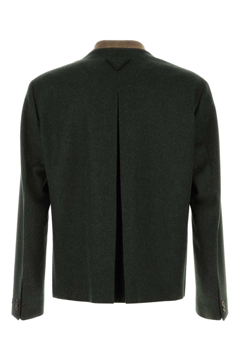 PRADA GIACCA For Men Exterior: 100% Virgin wool Lining: 100% Recycled cupro
