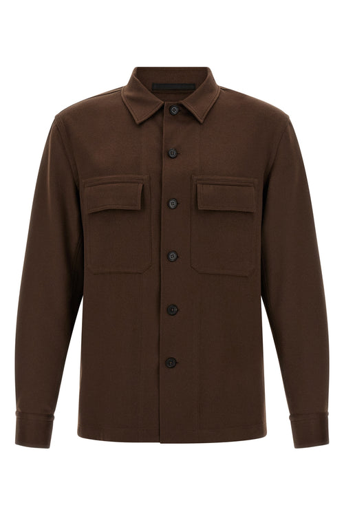 ZEGNA 'Alba' shirt For Men 100% cashmere