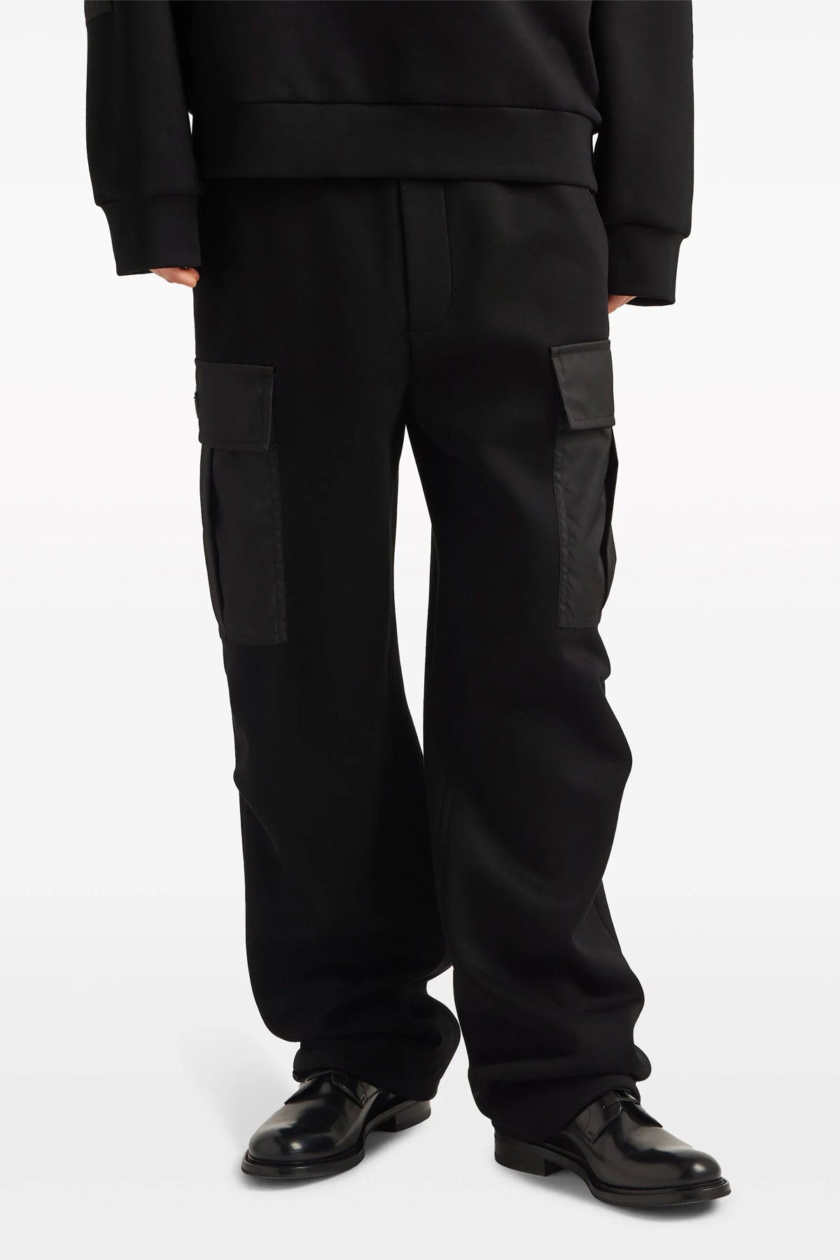 prada Nylon insert cargo joggers