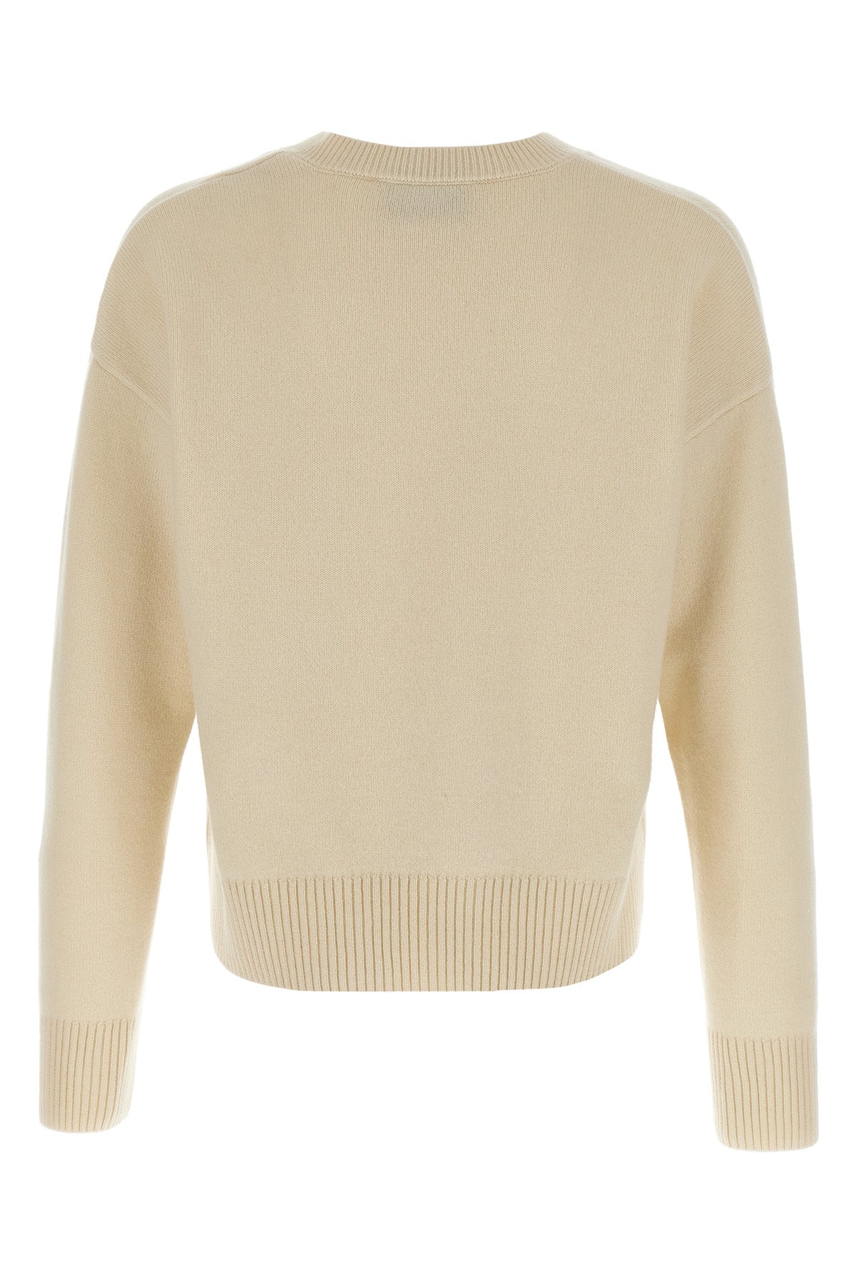 AMI PARIS Puff logo patch sweater