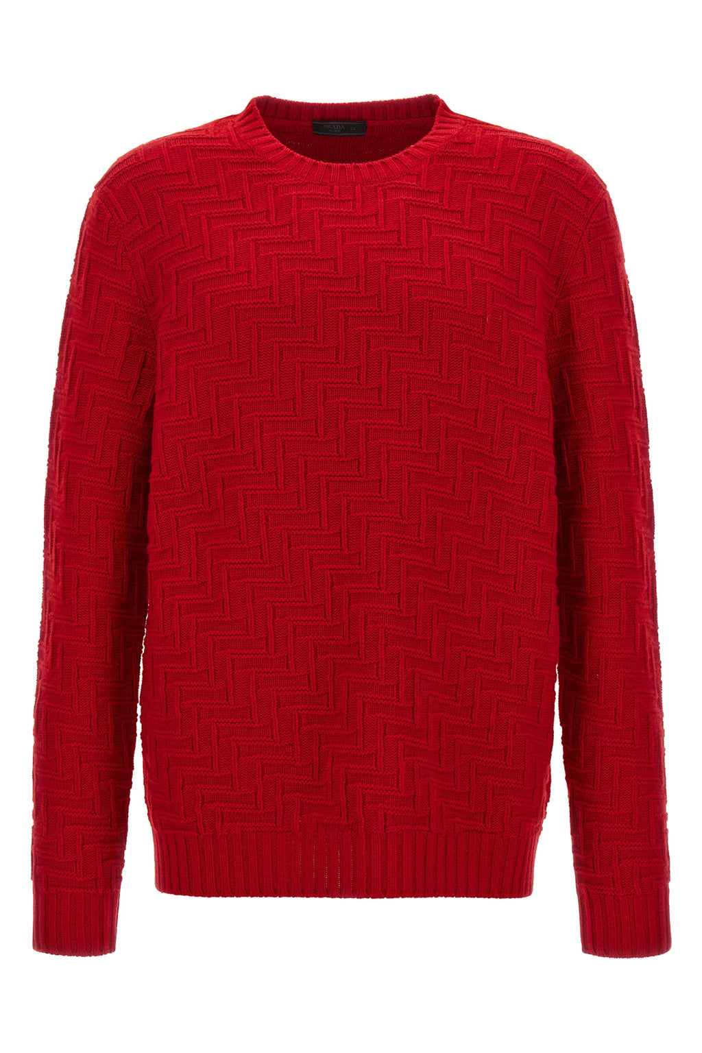 PRADA Crew neck sweater For Men 70% virgin wool 30% cashmere