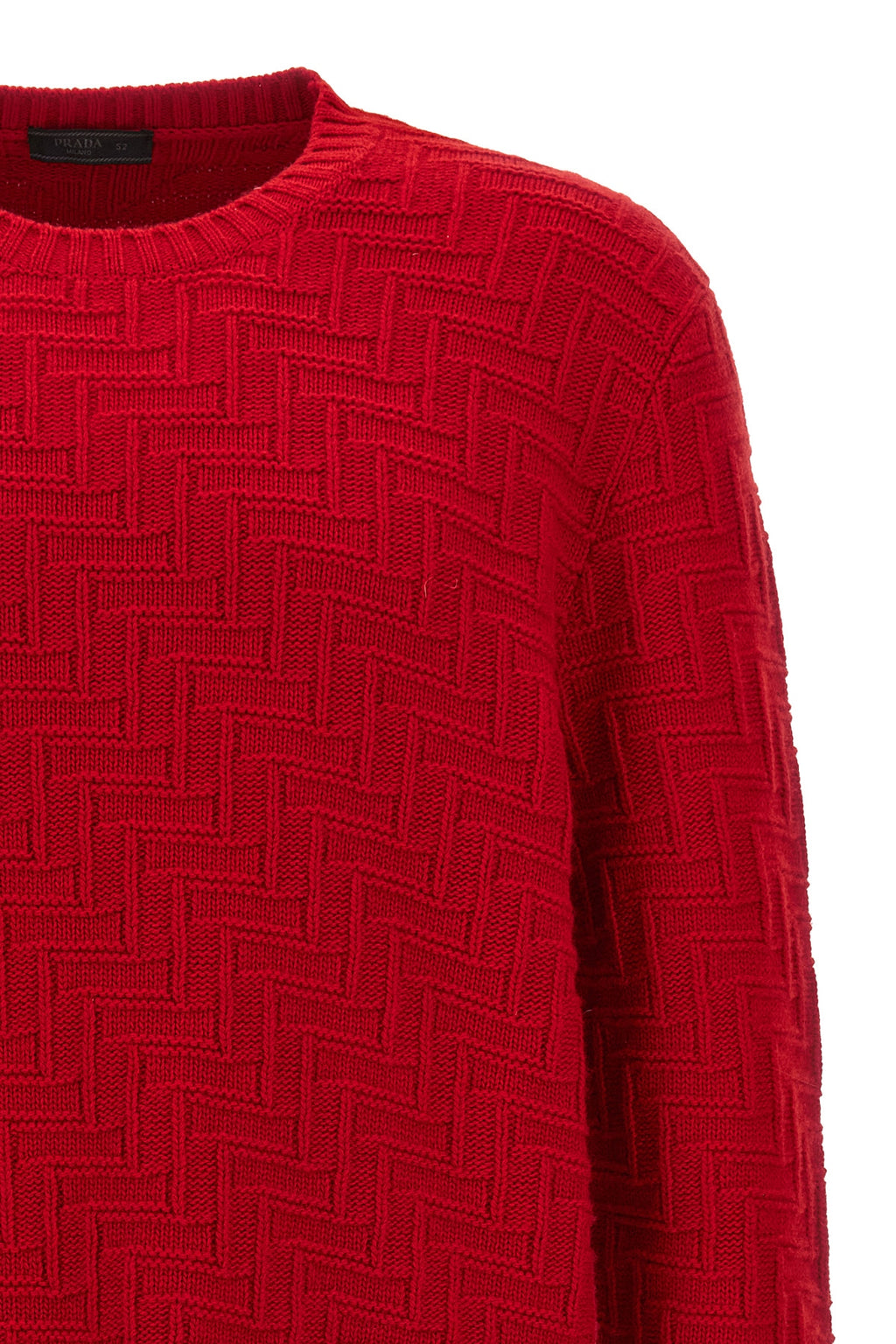 PRADA Crew neck sweater For Men 70% virgin wool 30% cashmere
