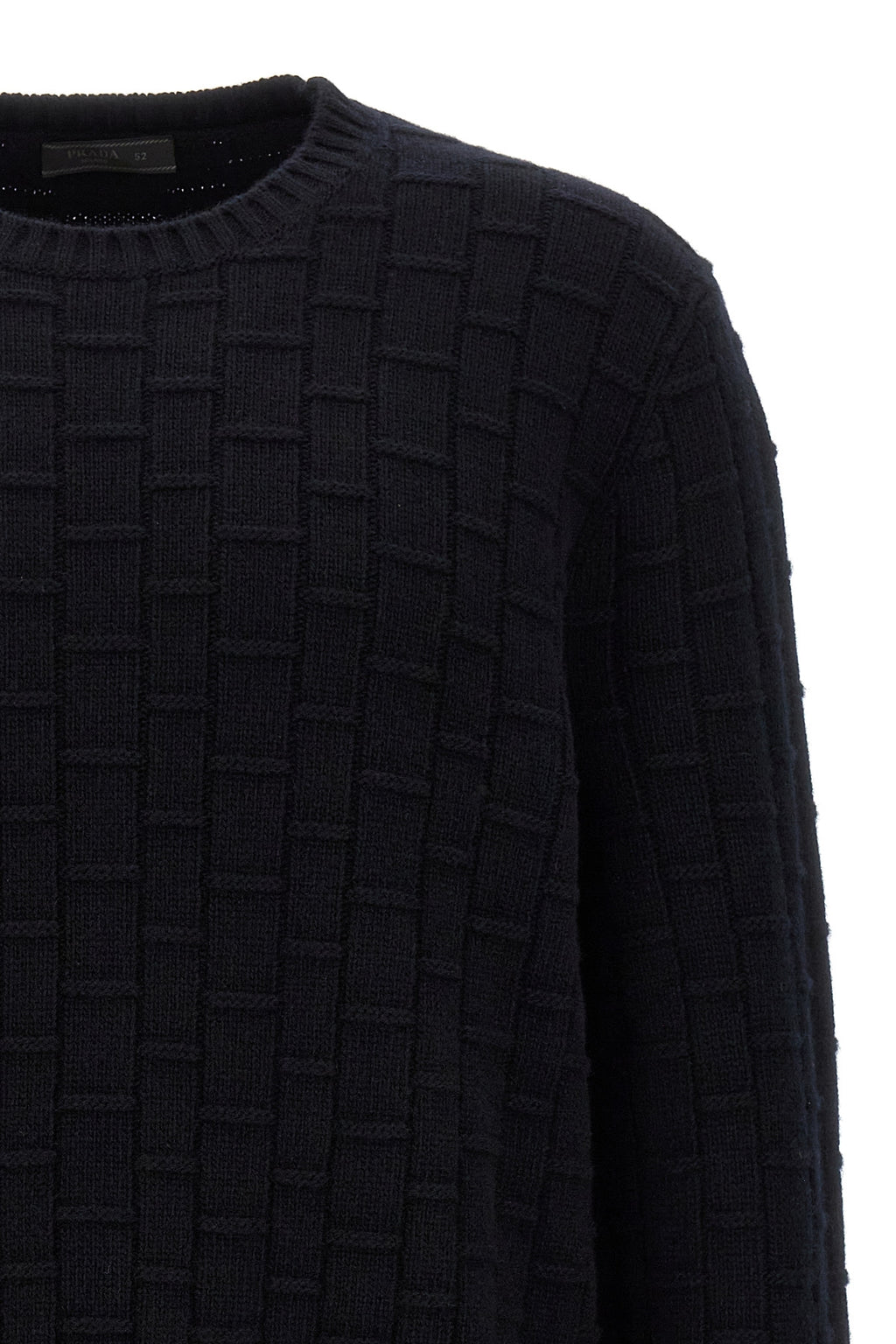 PRADA Crewneck sweater For Men 70% virgin wool 30% cachemire