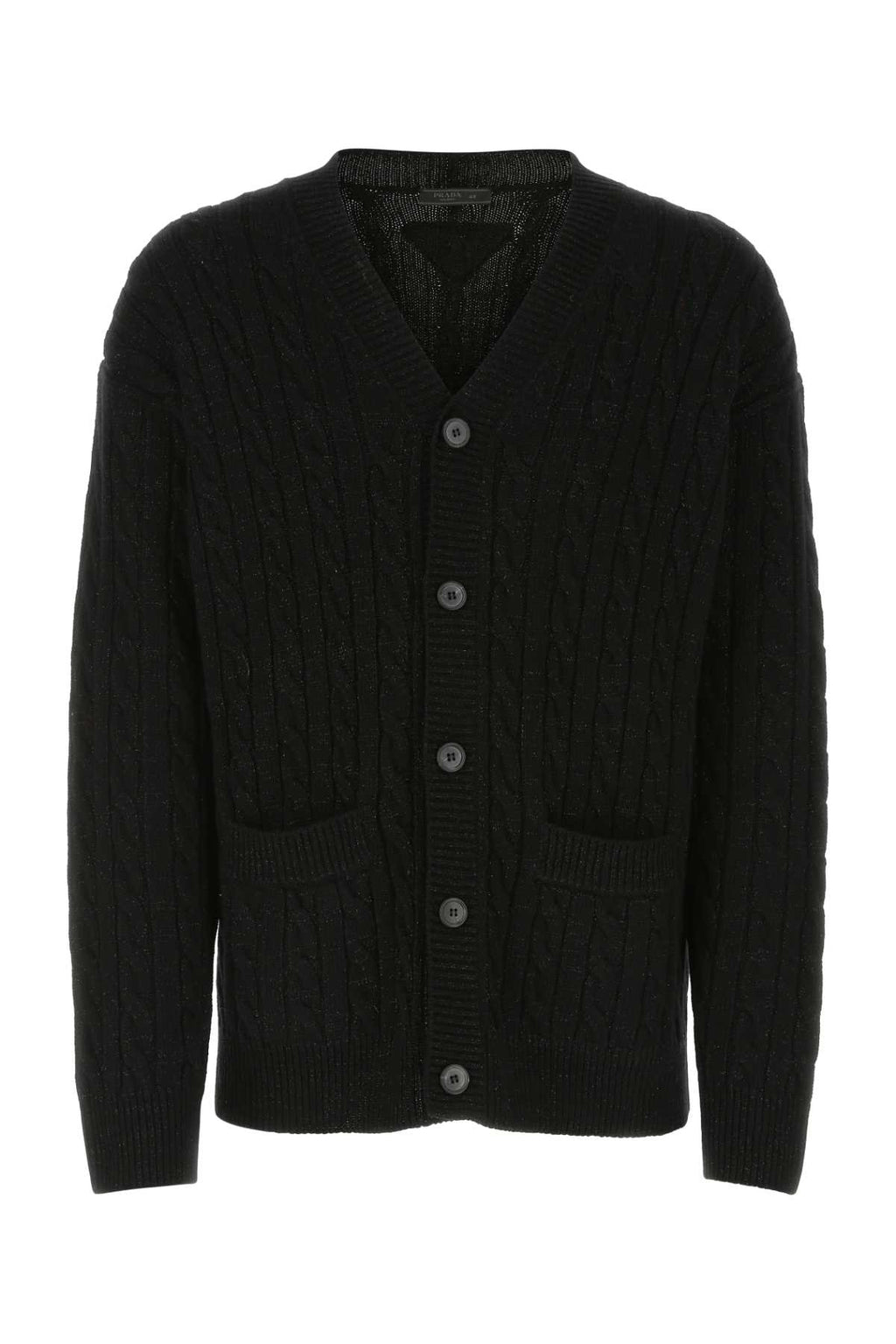 PRADA MAGLIA For Men Exterior: 62% Virgin wool 27% Cashmere 7% Viscose 4% Metallized fibers