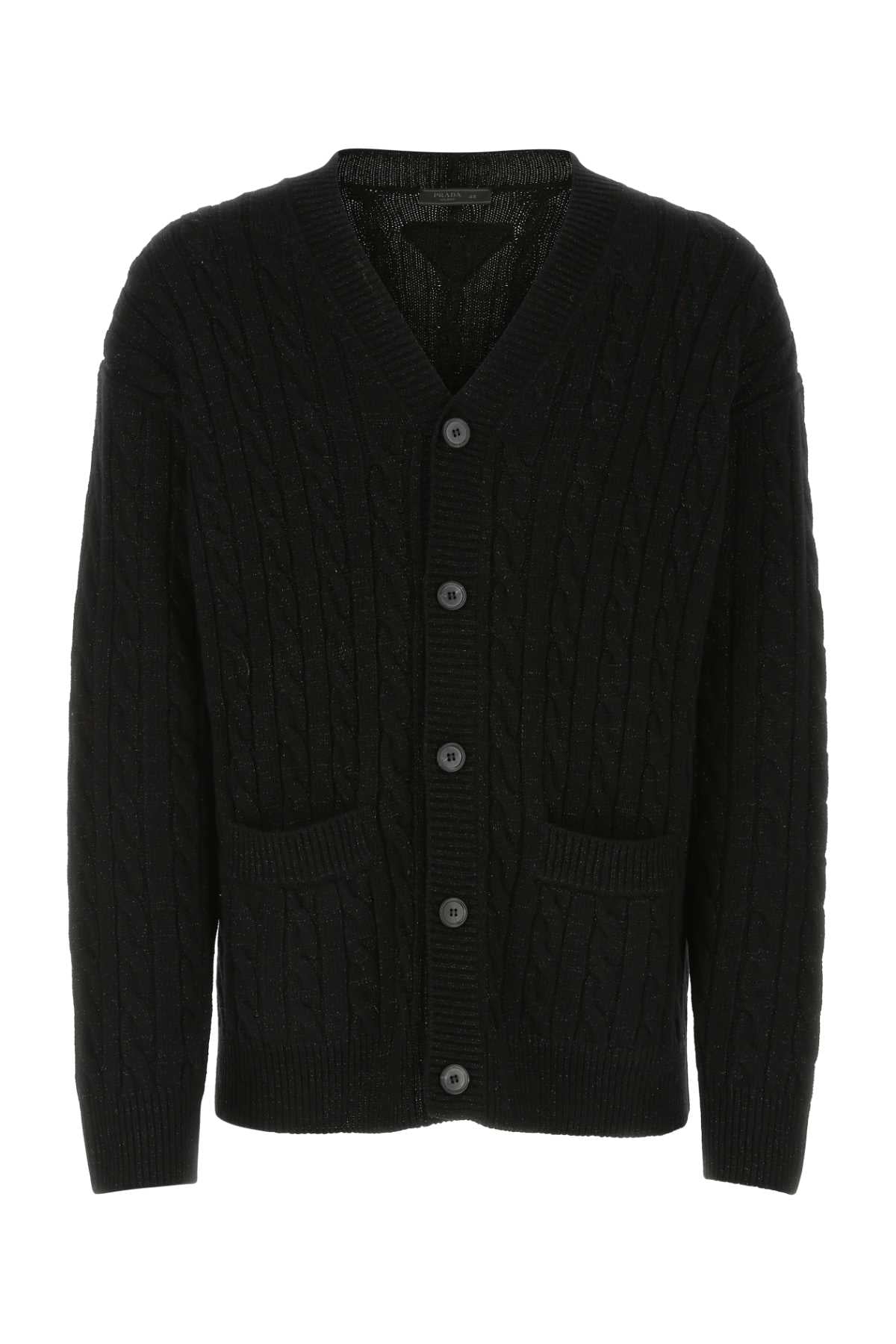 PRADA MAGLIA For Men Exterior: 62% Virgin wool 27% Cashmere 7% Viscose 4% Metallized fibers