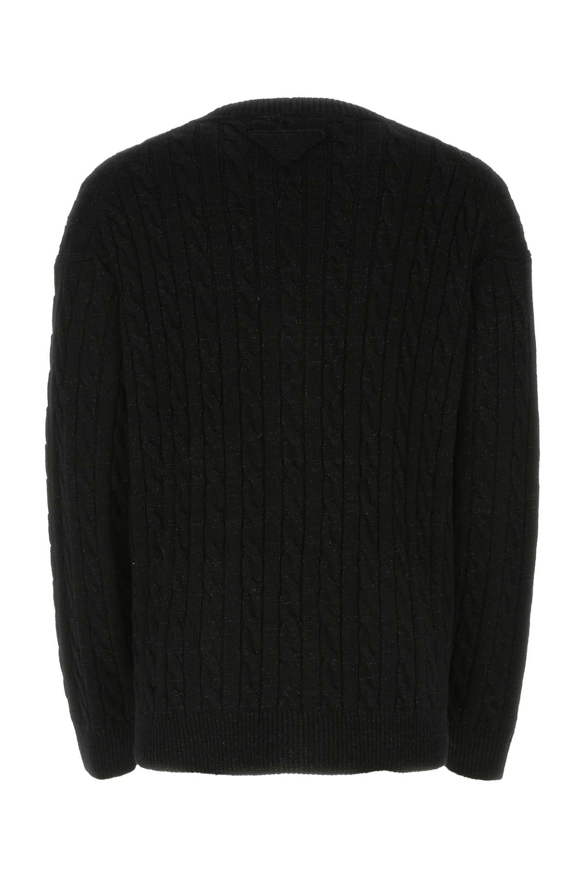 PRADA MAGLIA For Men Exterior: 62% Virgin wool 27% Cashmere 7% Viscose 4% Metallized fibers