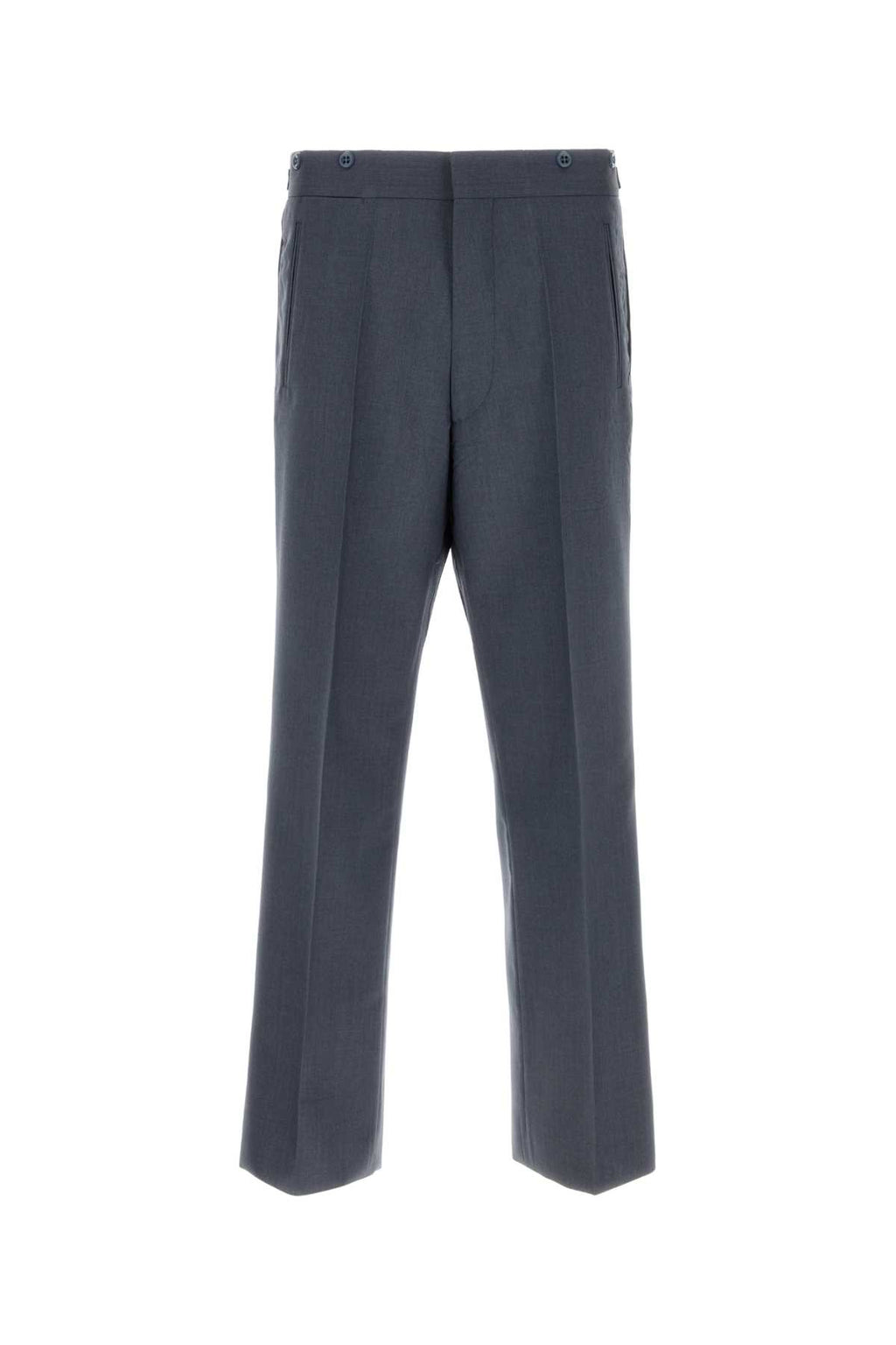 PRADA PANTALONI IN MOHAIR SETA For Men Exterior: 80% Mohair 20% Silk
