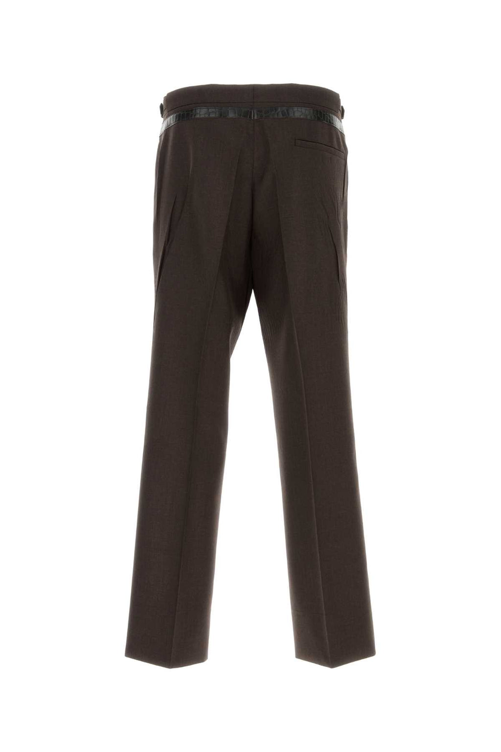 PRADA PANTALONI IN MOHAIR SETA For Men Exterior: 80% Mohair 20% Silk