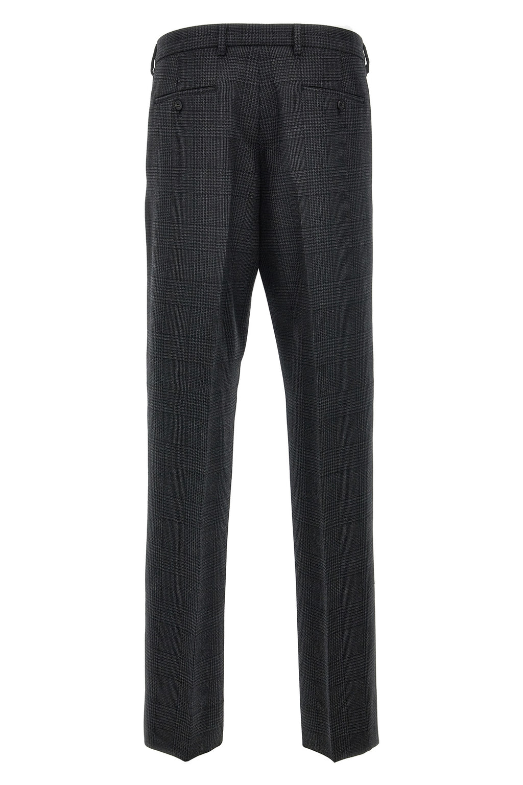 PRADA Check pants For Men 100% virgin wool