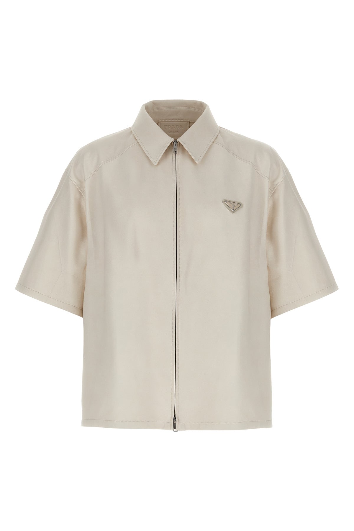 PRADA Nappa leather shirt For Men 100% lamb leather (Ovis Aries)