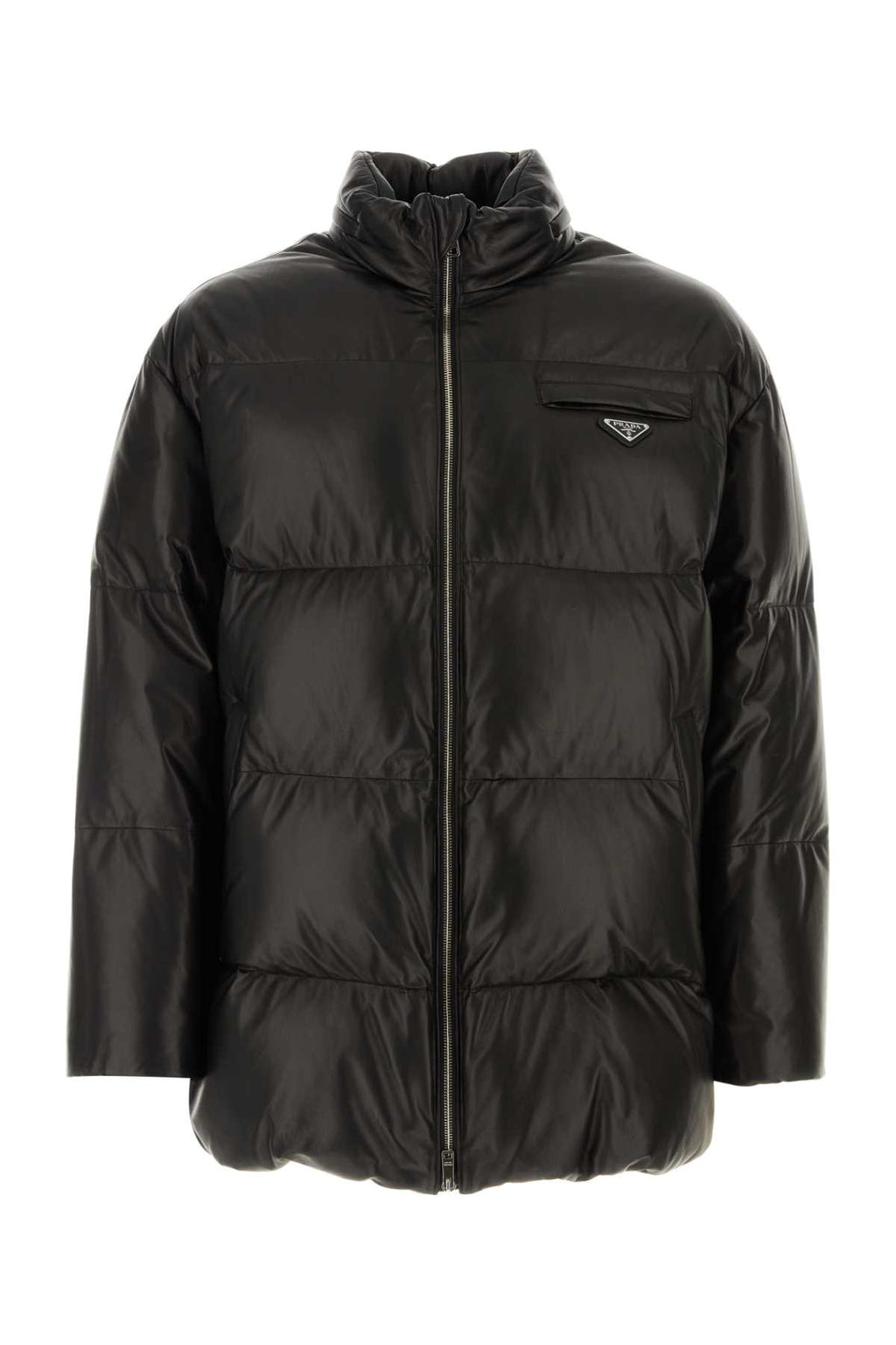 PRADA CAPPOTTO For Men Exterior: 100% Lamb Lining: 100% Nylon Padding: 80% Down 20% Feather