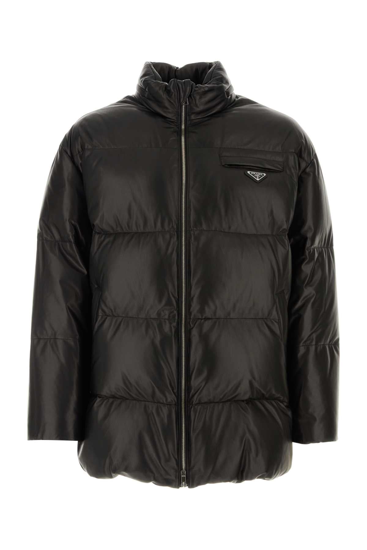 PRADA CAPPOTTO For Men Exterior: 100% Lamb Lining: 100% Nylon Padding: 80% Down 20% Feather