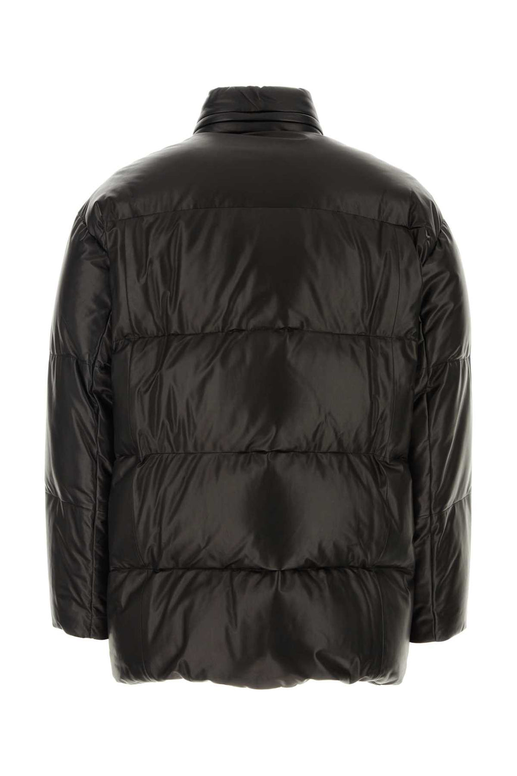 PRADA CAPPOTTO For Men Exterior: 100% Lamb Lining: 100% Nylon Padding: 80% Down 20% Feather