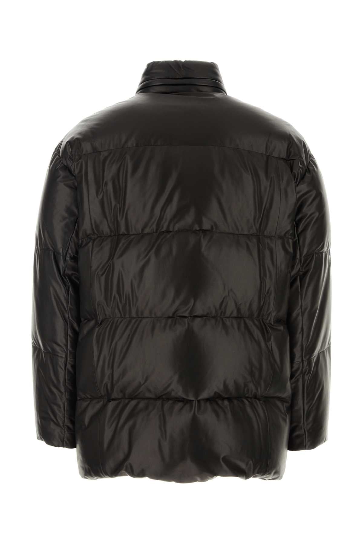PRADA CAPPOTTO For Men Exterior: 100% Lamb Lining: 100% Nylon Padding: 80% Down 20% Feather