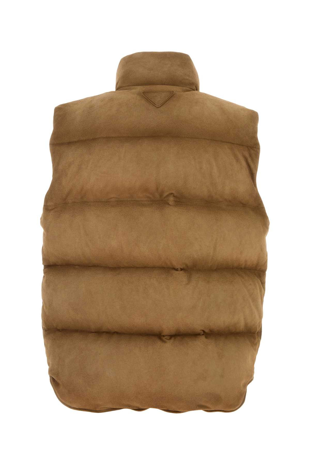 PRADA GILET For Men Exterior: 100% Lamb Lining: 100% Re-Nylon Padding: 90% Down 10% Feather