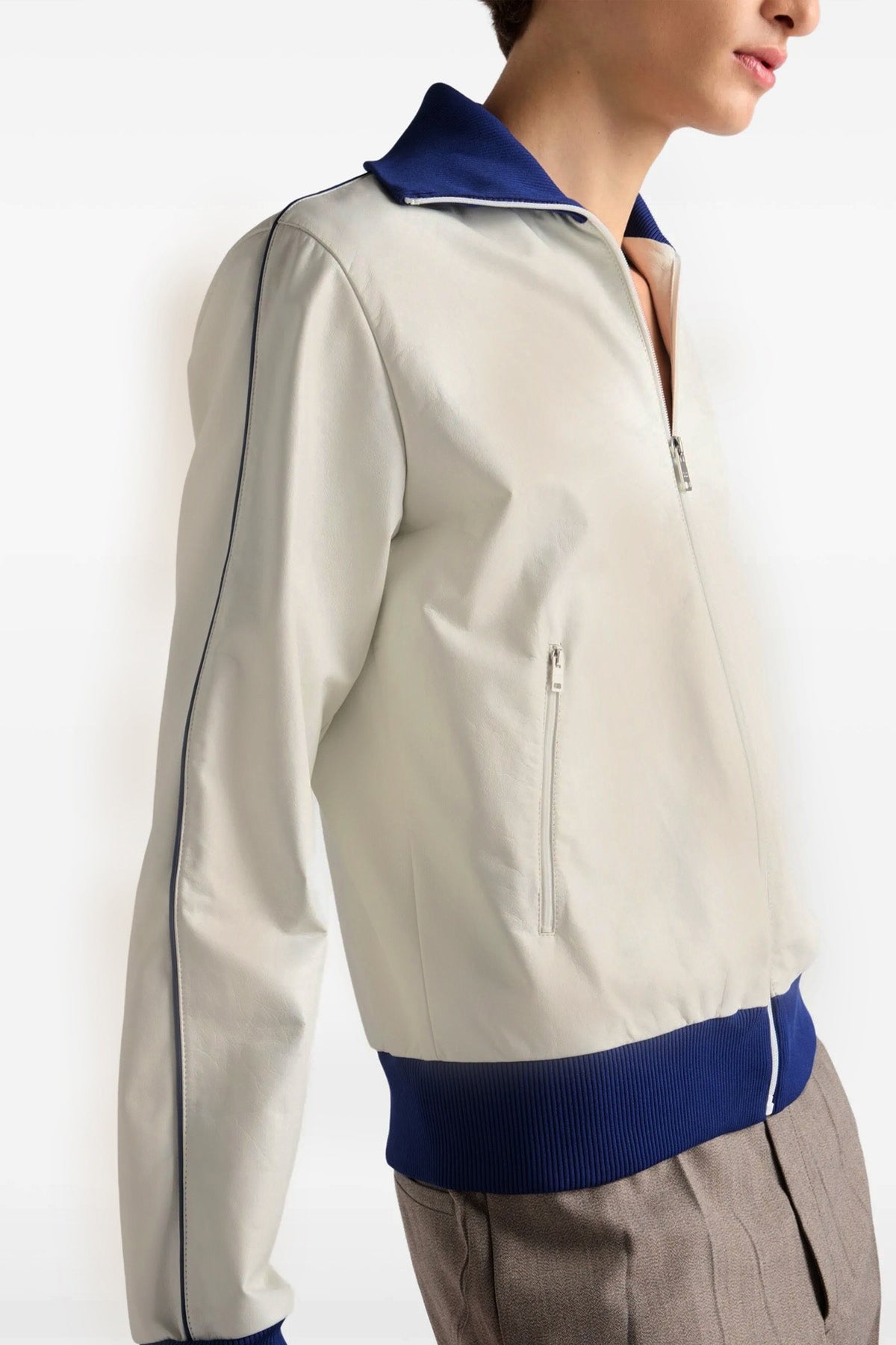 PRADA Blouson nappa For Men 100% lamb leather (Ovis Aries)