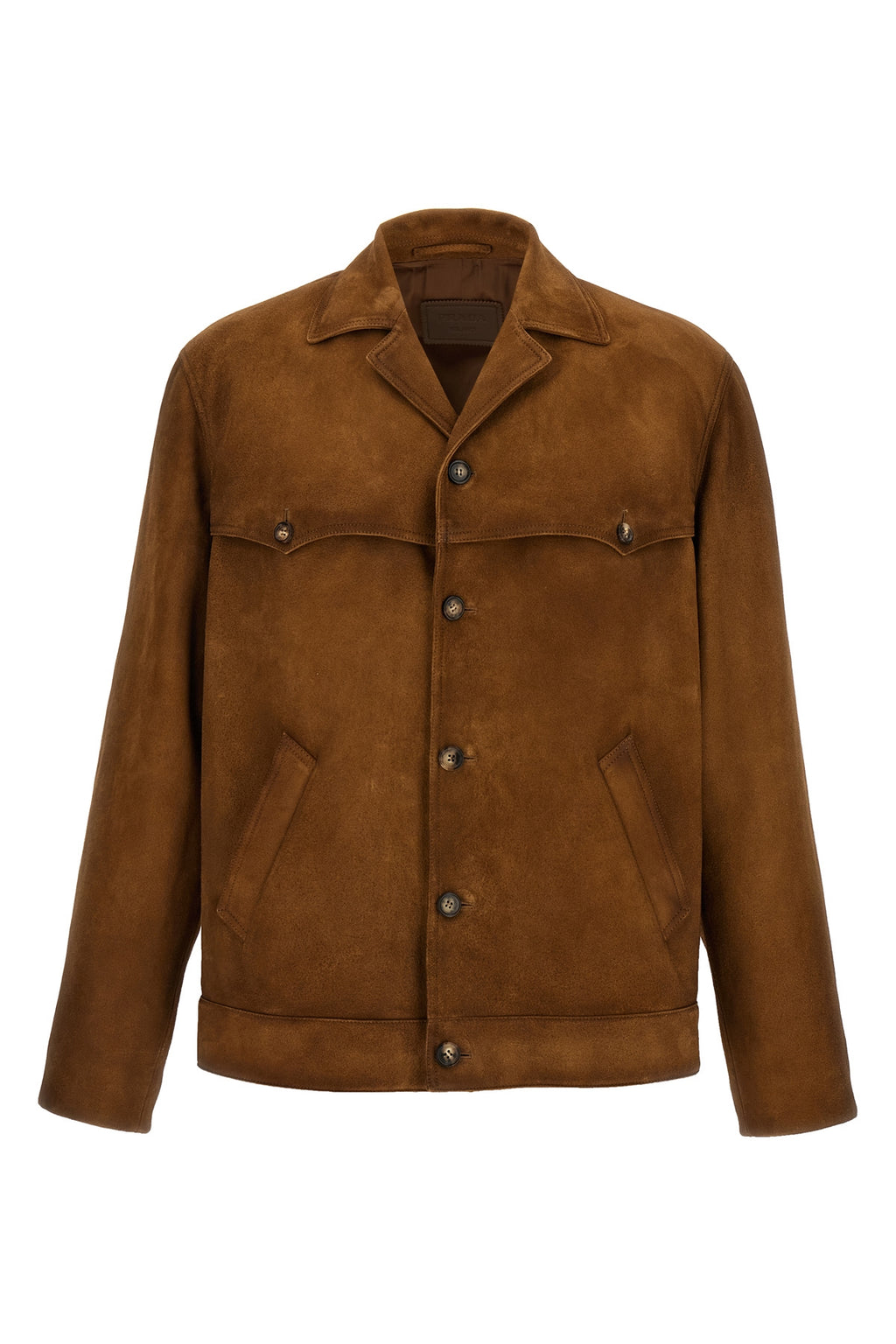 PRADA Suede blouson For Men 100% lamb leather (Ovis Aries)