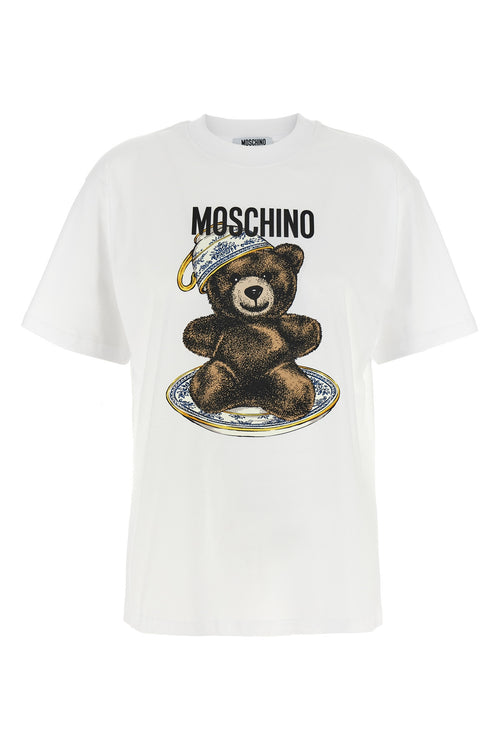 MOSCHINO 'Teddy' T-shirt For Women 100% cotton