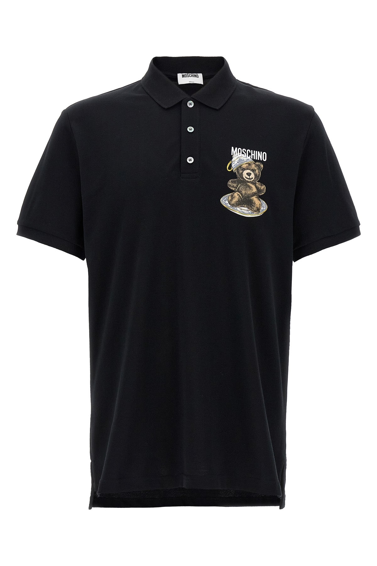 MOSCHINO Press polo shirt For Men 100% cotton