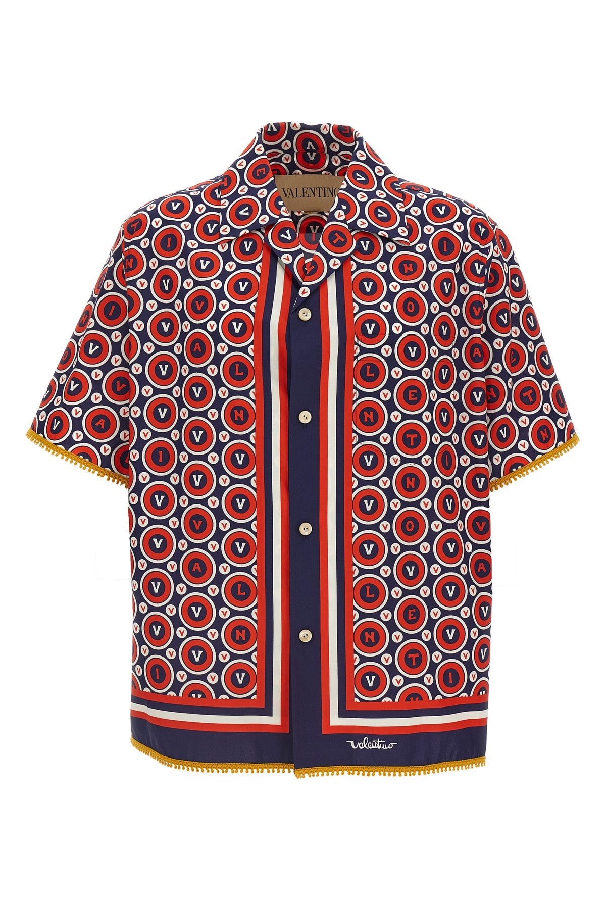 VALENTINO GARAVANI Valentino Garavani 'Bulles Royales' shirt For Men 100% cotton