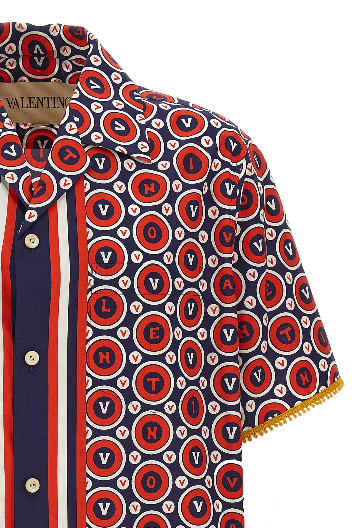 VALENTINO GARAVANI Valentino Garavani 'Bulles Royales' shirt For Men 100% cotton