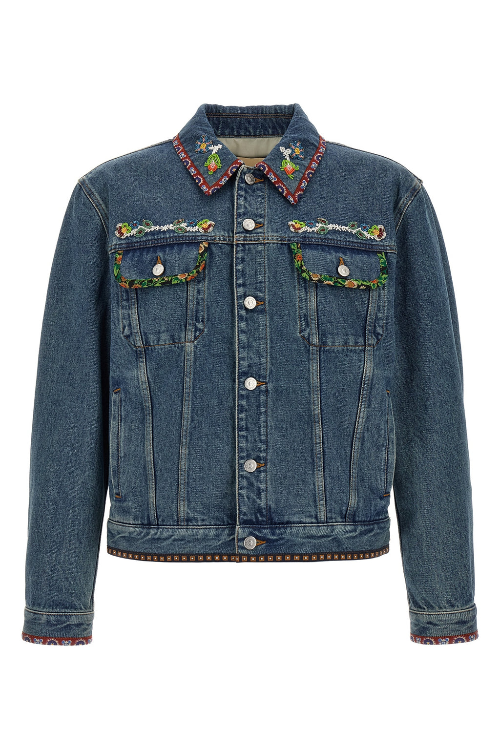 VALENTINO GARAVANI Valentino Garavani denim jacket For Men 100% polyamide