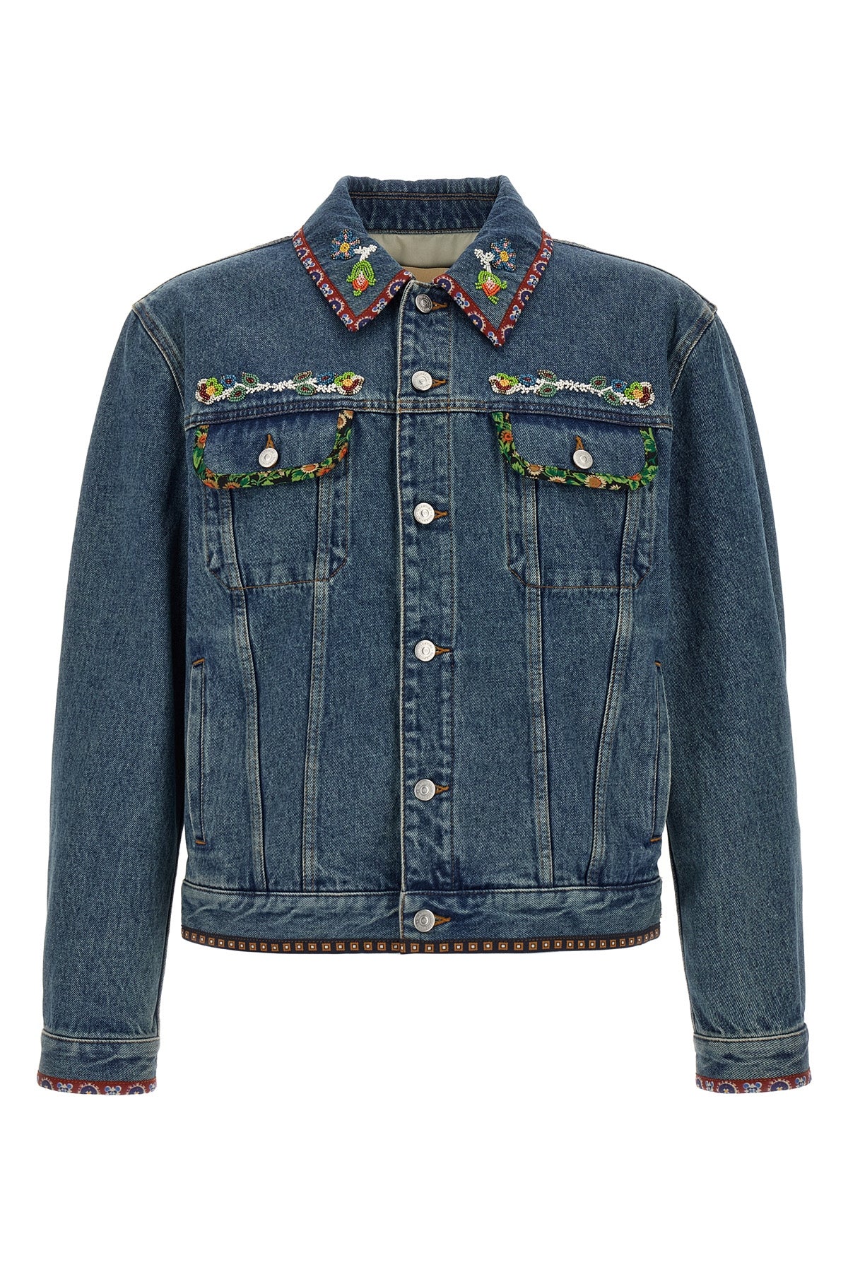 VALENTINO GARAVANI Valentino Garavani denim jacket For Men 100% polyamide