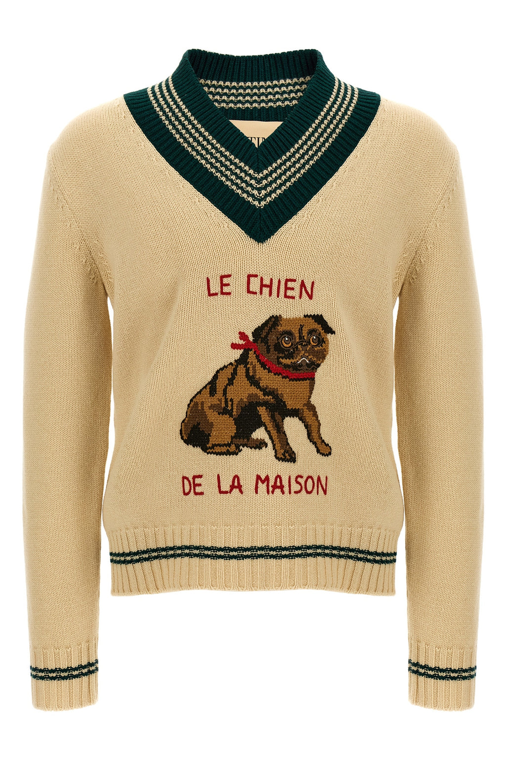 VALENTINO GARAVANI ValentinoGaravani 'Le Chien de la Maison' sweater For Men 100% virgin wool