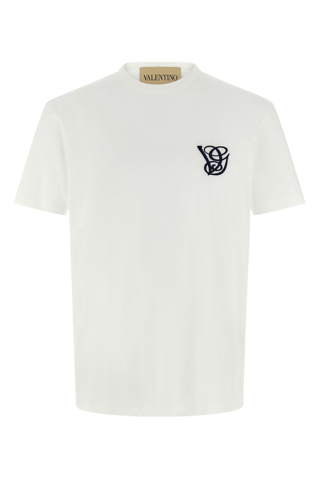 VALENTINO GARAVANI Valentino Garavani logo embroidery T-shirt For Men 100% cotton