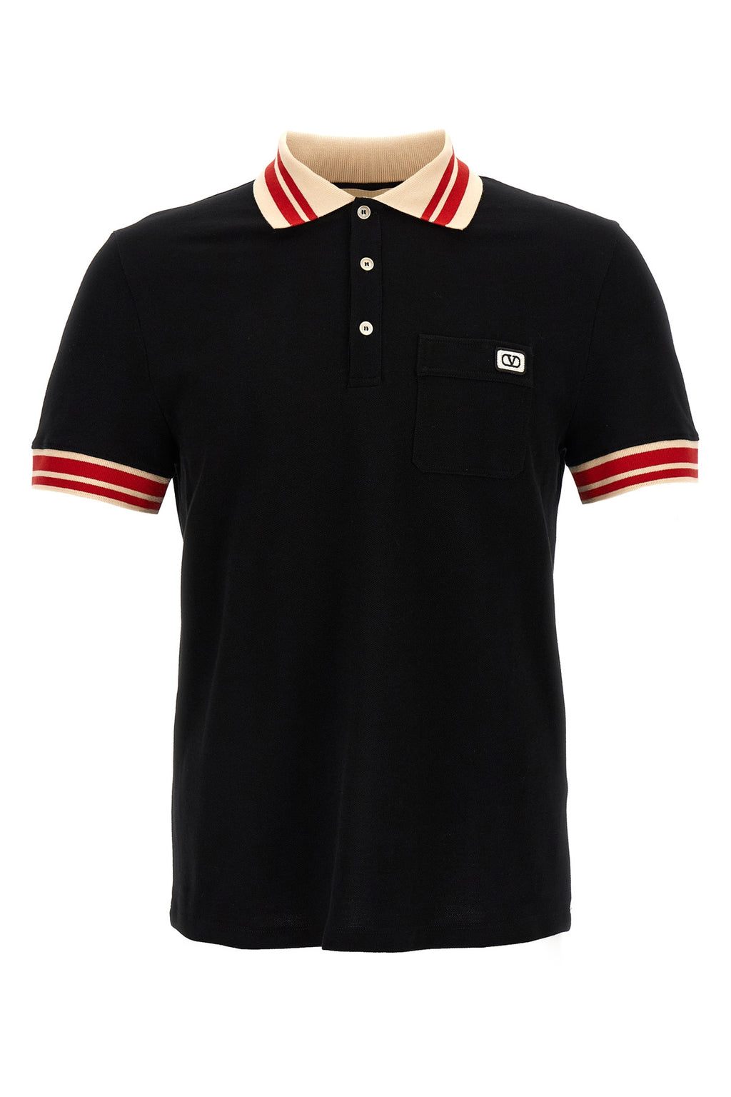 VALENTINO GARAVANI Polo Valentino Garavani VLogo For Men 100% cotton