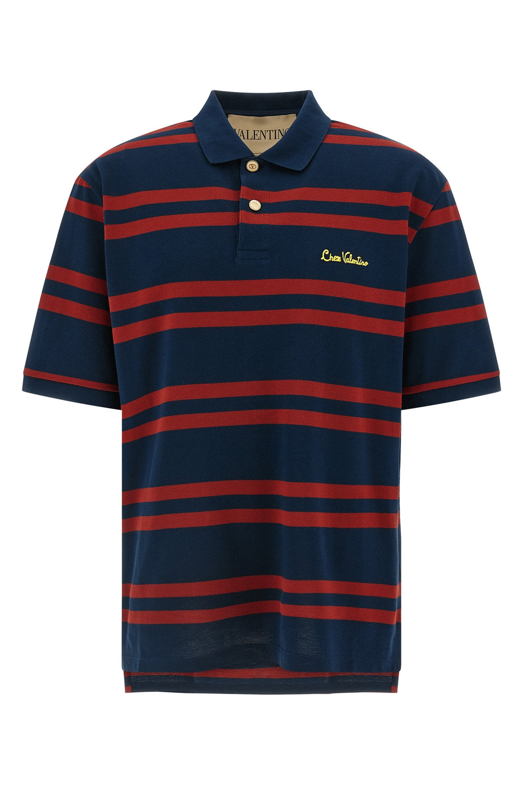 VALENTINO GARAVANI Valentino Garavani 'Chez Valentino' polo shirt For Men 100% cotton