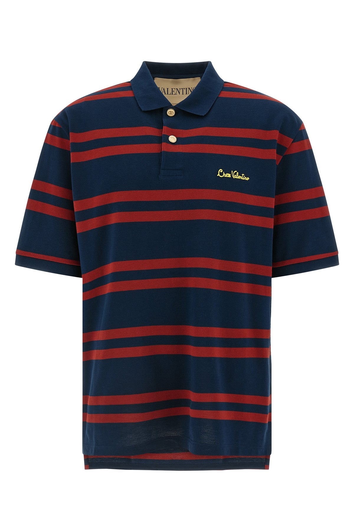 VALENTINO GARAVANI Valentino Garavani 'Chez Valentino' polo shirt For Men 100% cotton