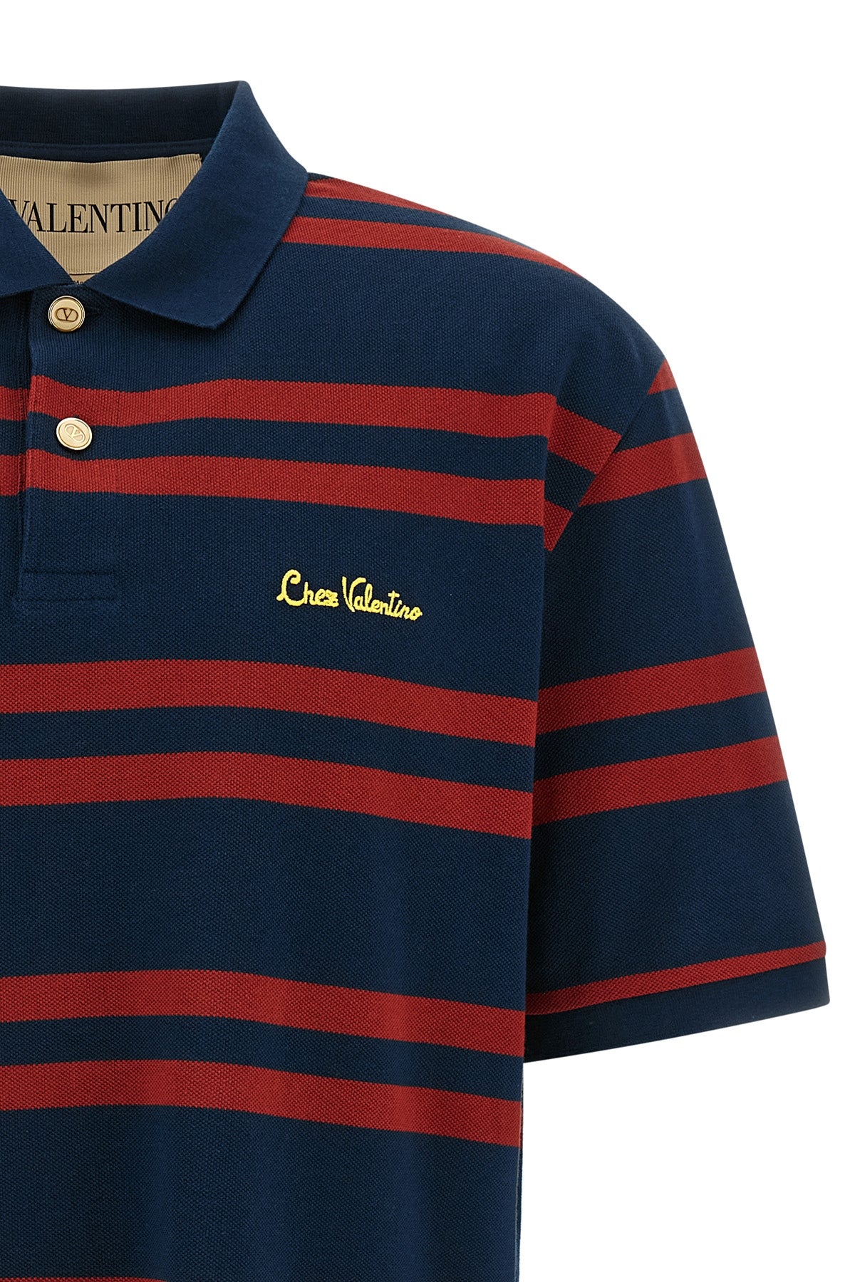 VALENTINO GARAVANI Valentino Garavani 'Chez Valentino' polo shirt For Men 100% cotton