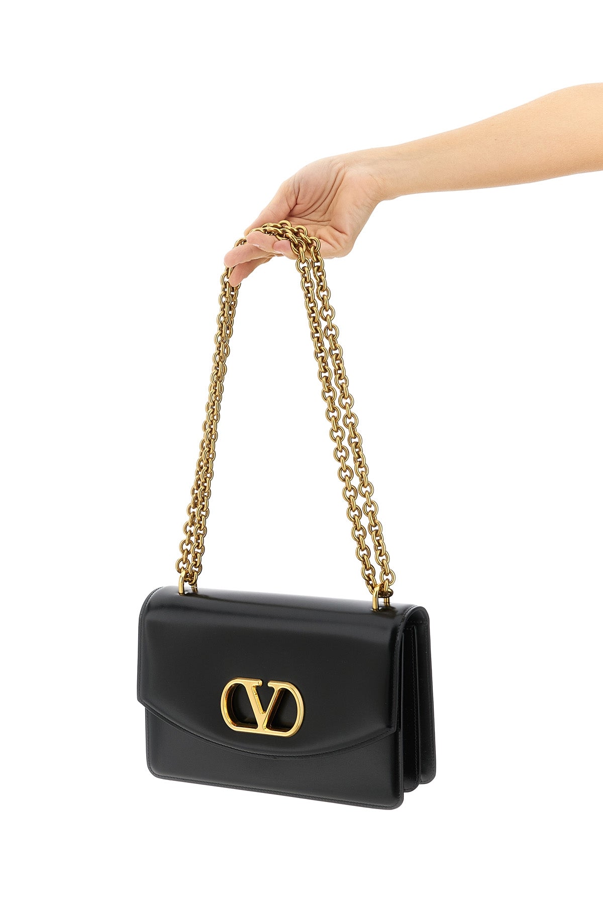 VALENTINO GARAVANI Valentino Garavani 'Vain' shoulder bag For Women 100% calfskin leather (Bos Taurus)