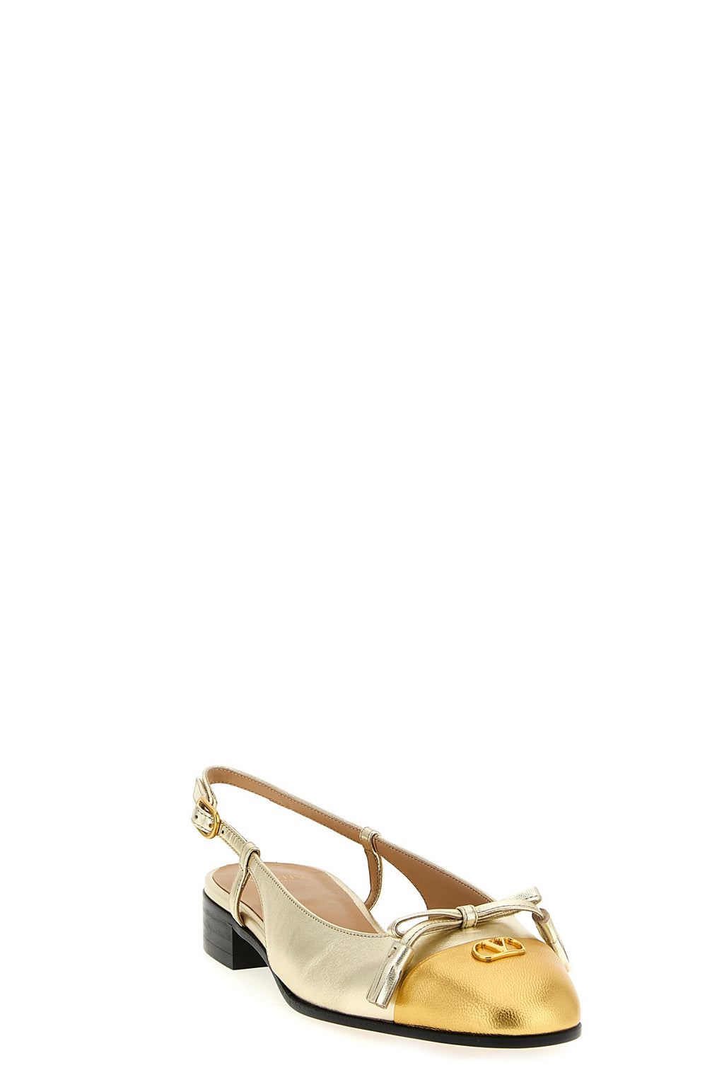 VALENTINO GARAVANI Valentino Garavani 'Valet Du Roi' slingback For Women 100% leather