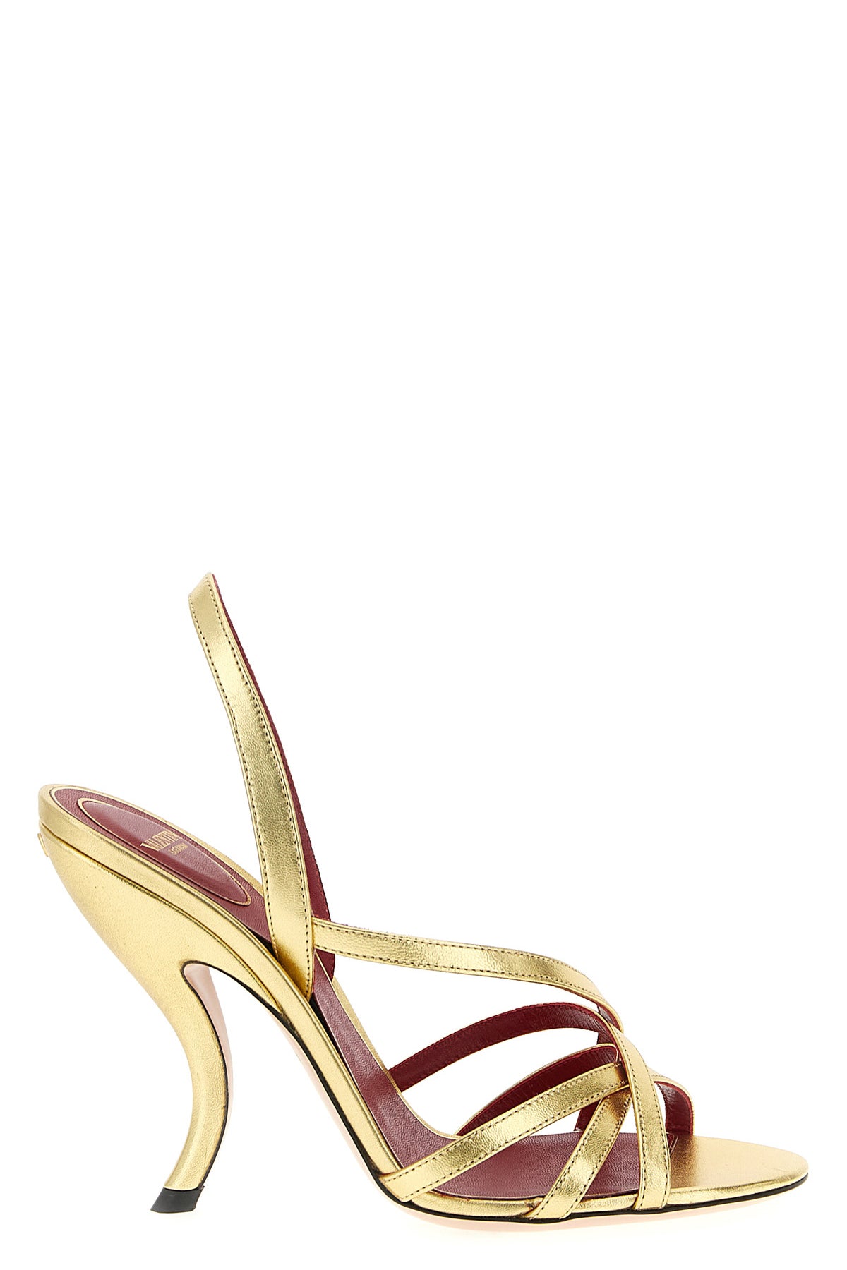 VALENTINO GARAVANI Valentino Garavani 'Fetishique' sandals For Women 100% sheepskin leather (Ovis Aries)