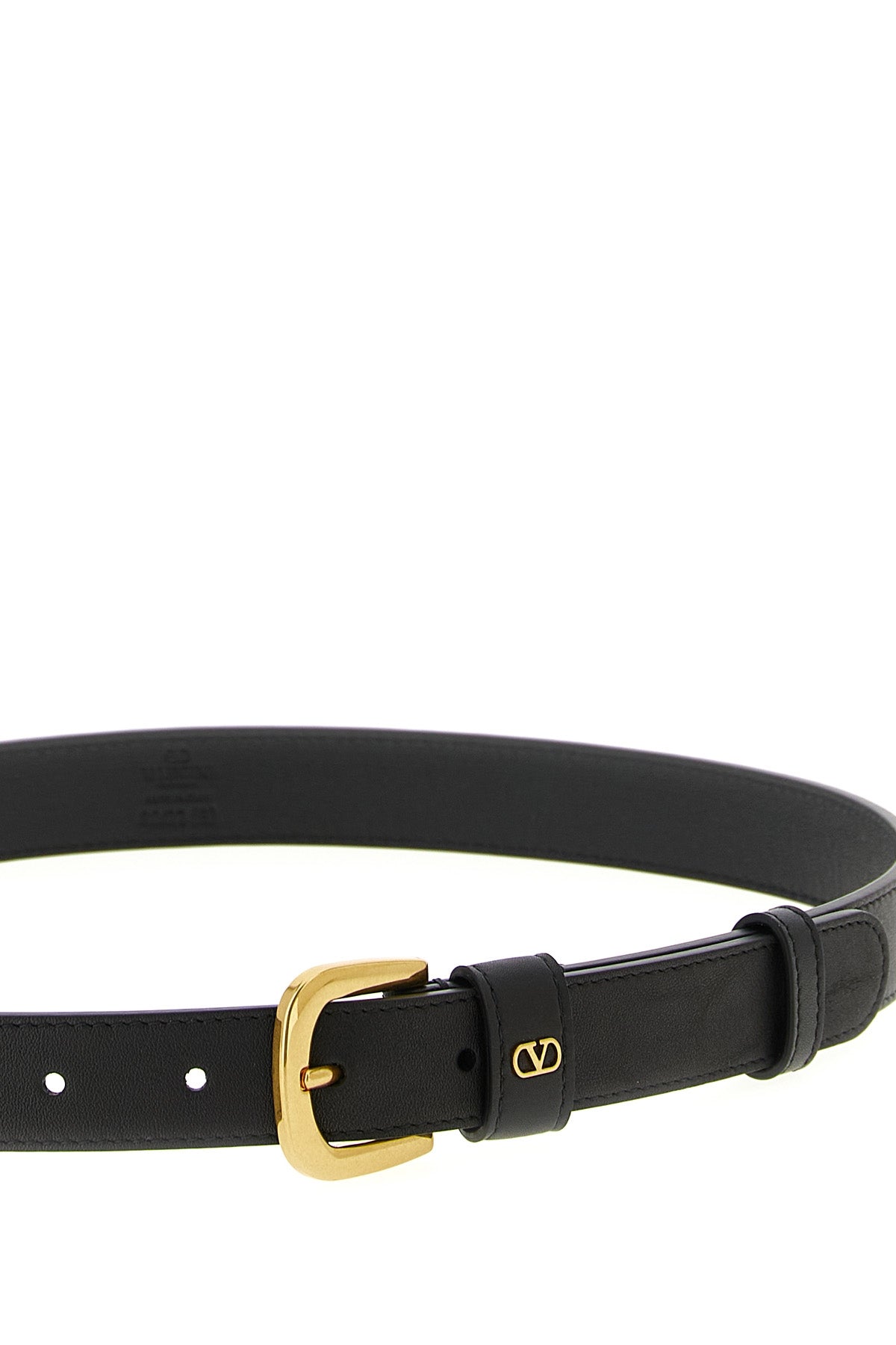 VALENTINO GARAVANI Valentino Garavani VLogo Signature belt For Women 100% calfskin leather (Bos Taurus)