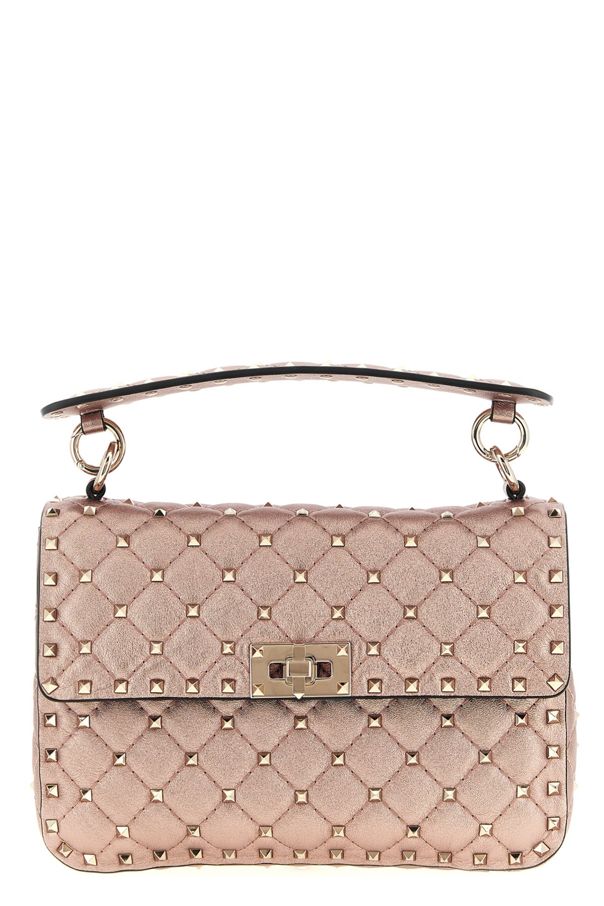 VALENTINO GARAVANI Valentino Garavani 'Rockstud Spike' shoulder bag For Women 100% lamb leather (Ovis Aries)