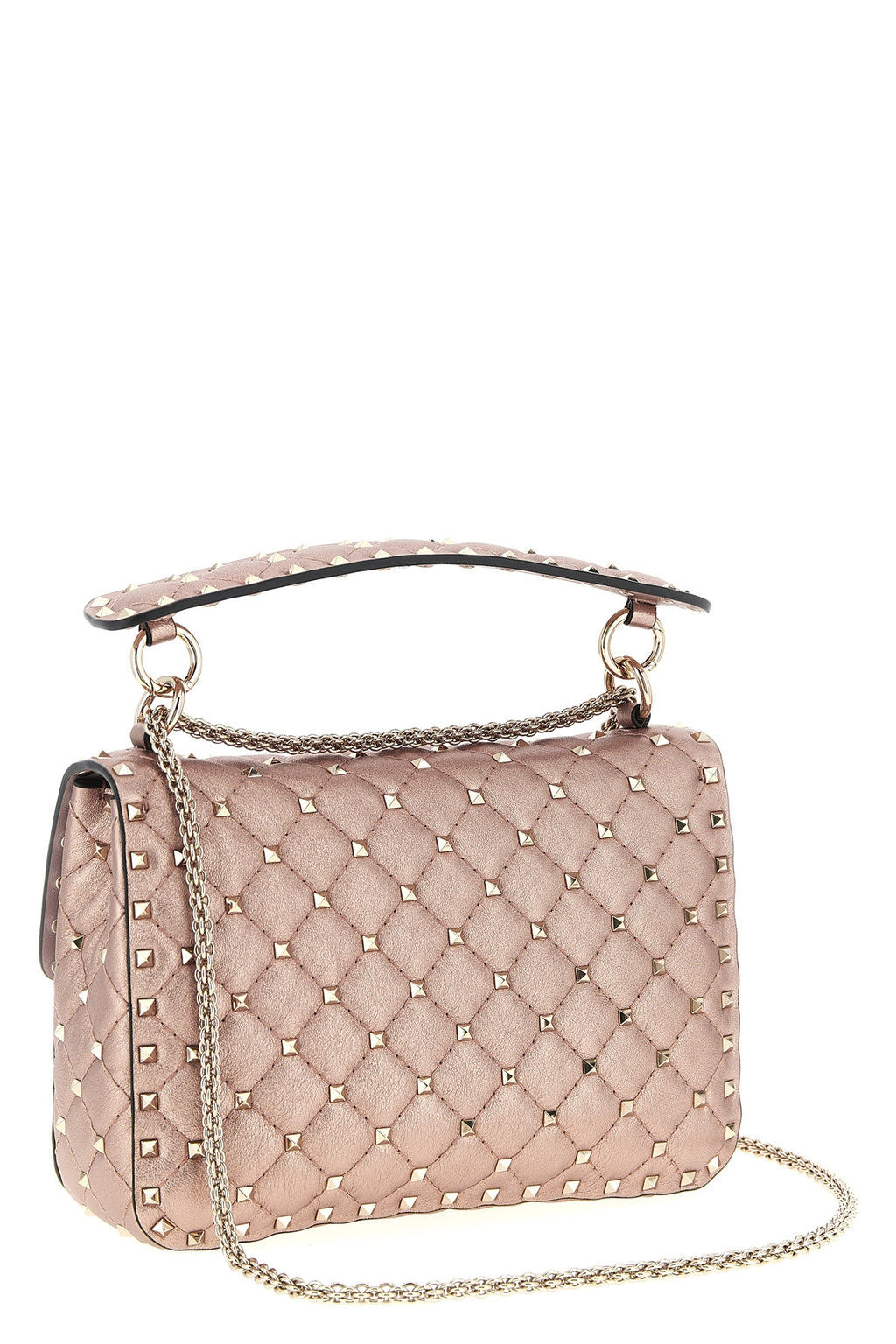 VALENTINO GARAVANI Valentino Garavani 'Rockstud Spike' shoulder bag For Women 100% lamb leather (Ovis Aries)