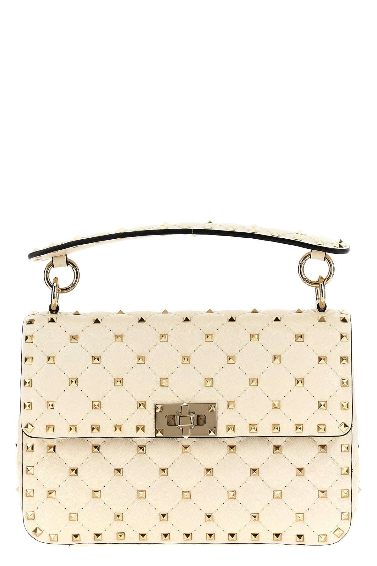 VALENTINO GARAVANI Valentino Garavani 'Rockstud Spike' shoulder bag For Women 100% lamb leather (Ovis Aries)