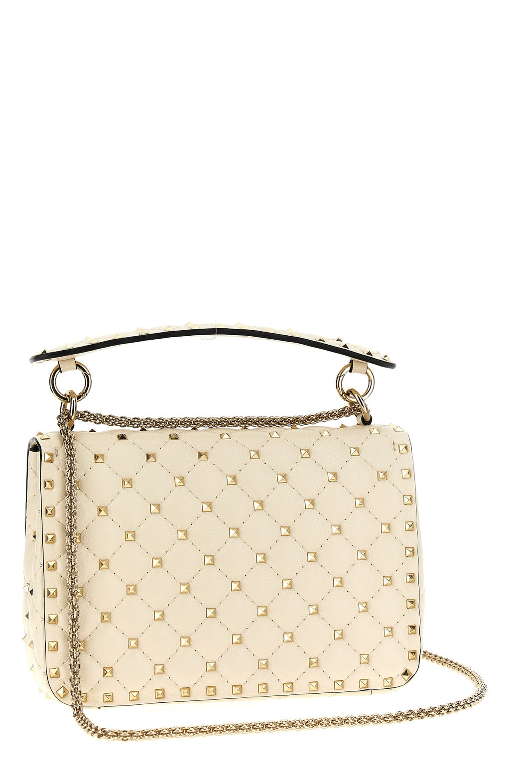 VALENTINO GARAVANI Valentino Garavani 'Rockstud Spike' shoulder bag For Women 100% lamb leather (Ovis Aries)