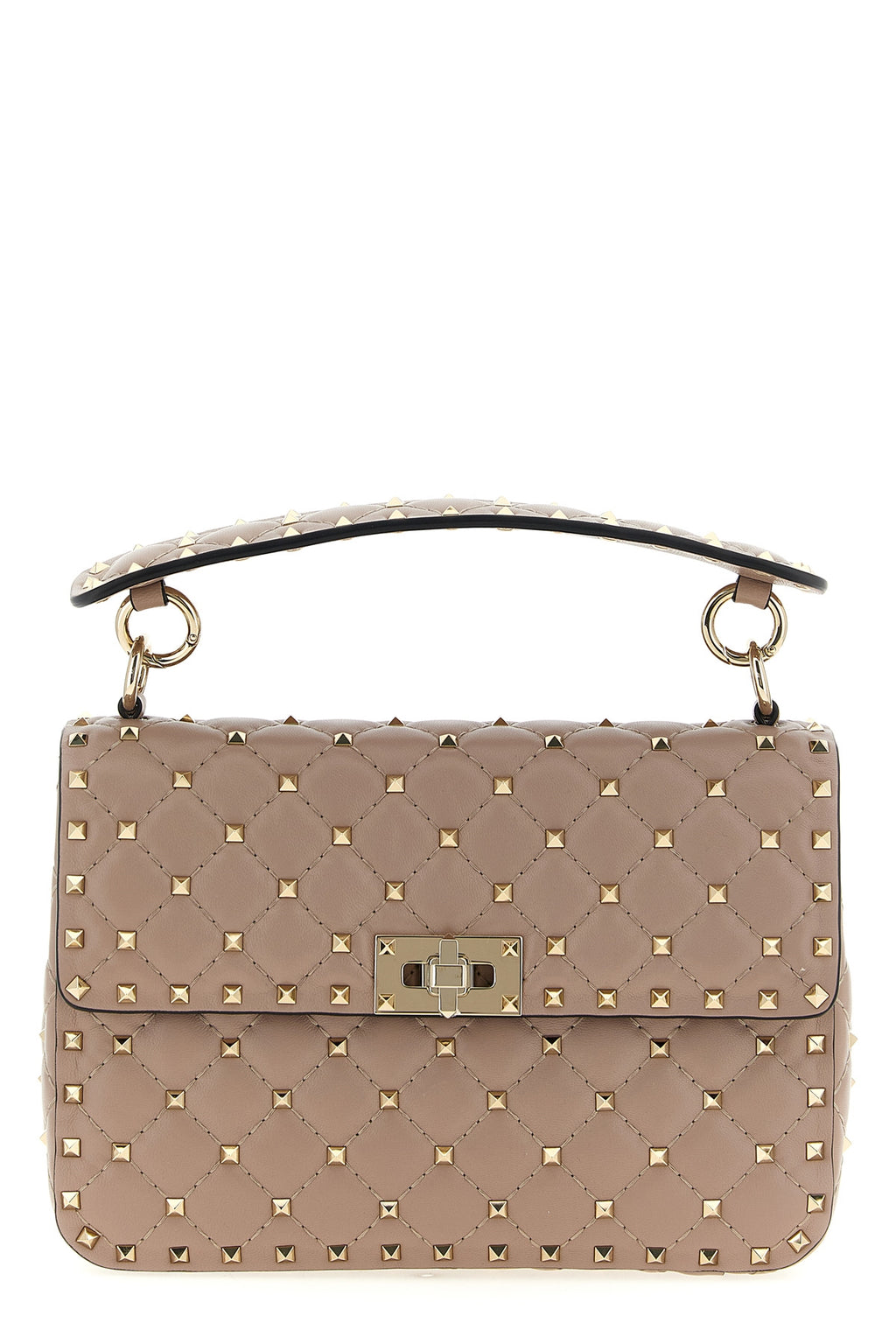 VALENTINO GARAVANI Valentino Garavani 'Rockstud Spike' shoulder bag For Women 100% lamb leather (Ovis Aries)