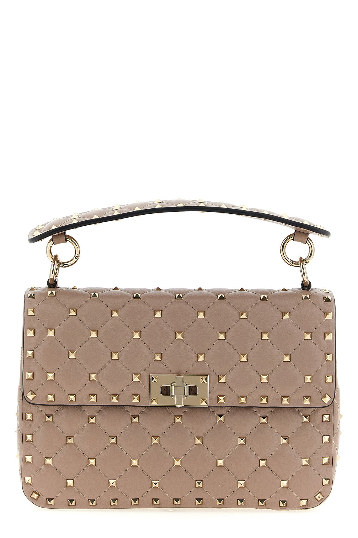 VALENTINO GARAVANI Valentino Garavani 'Rockstud Spike' shoulder bag For Women 100% lamb leather (Ovis Aries)